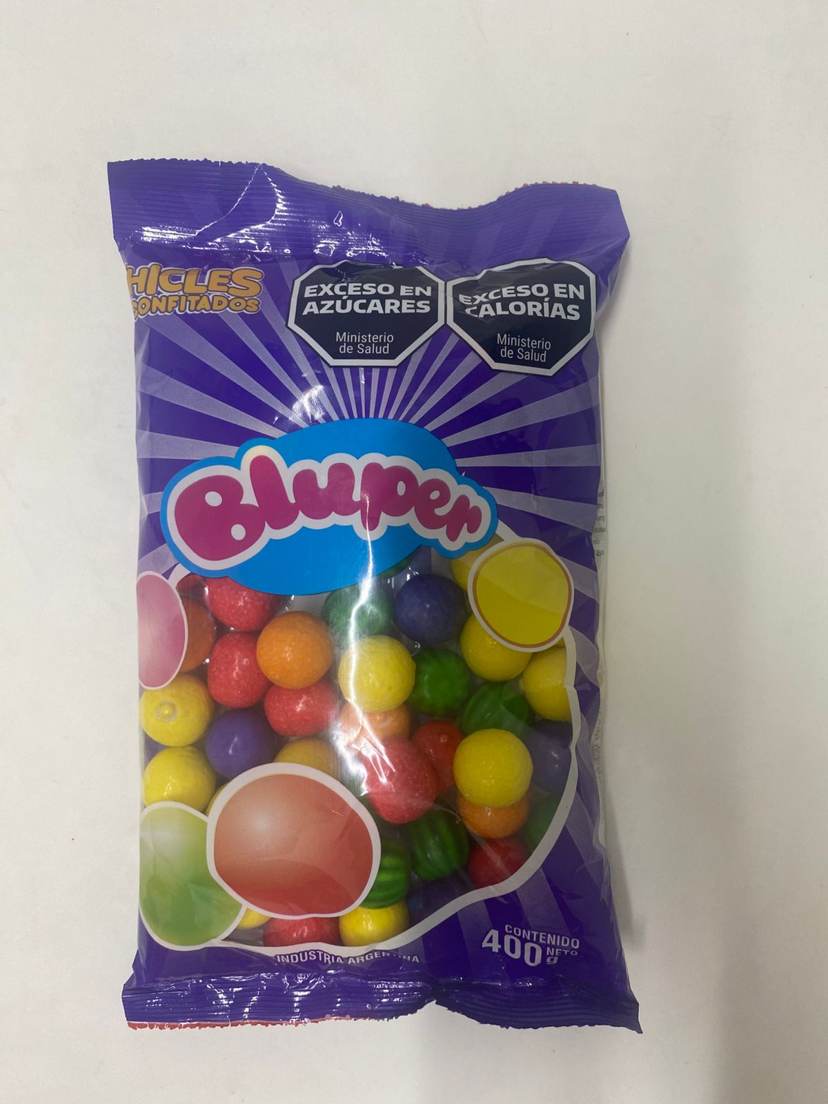 Bolsa De Chicle BLUPER X 400 grs