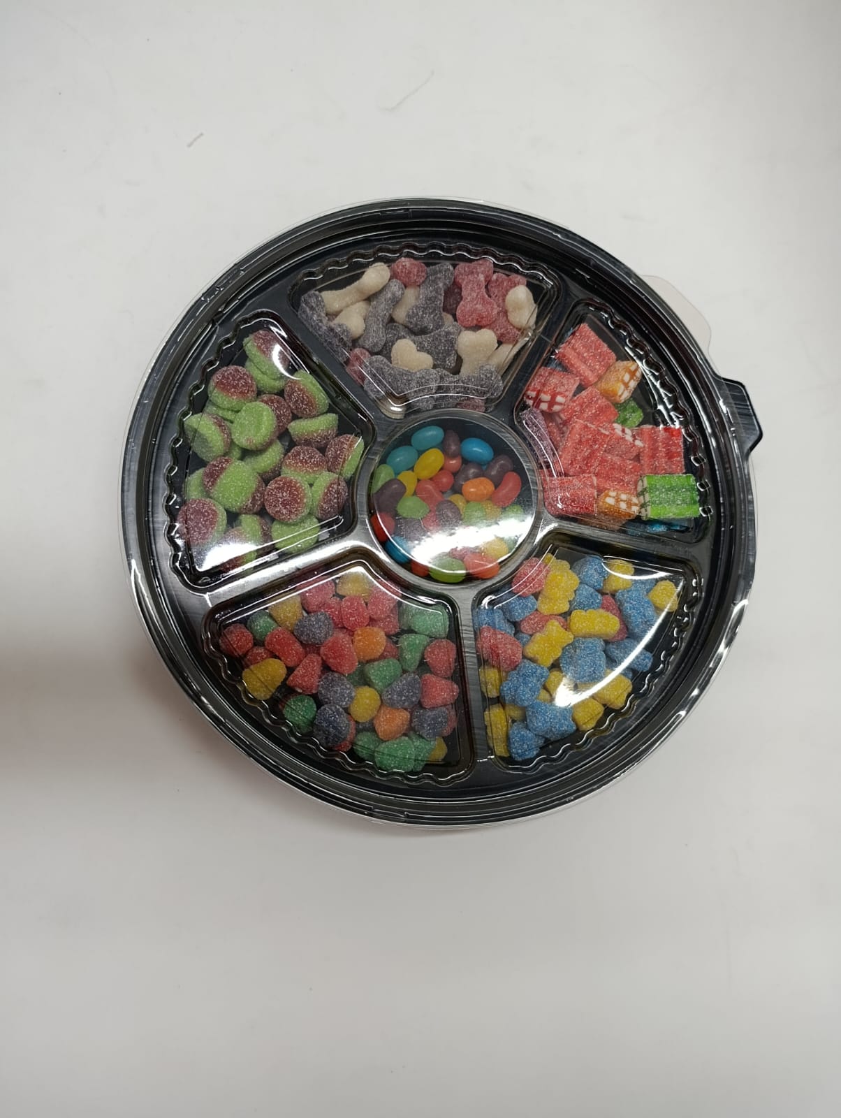 Rueda de gomitas acidas Cont. 550 grs.