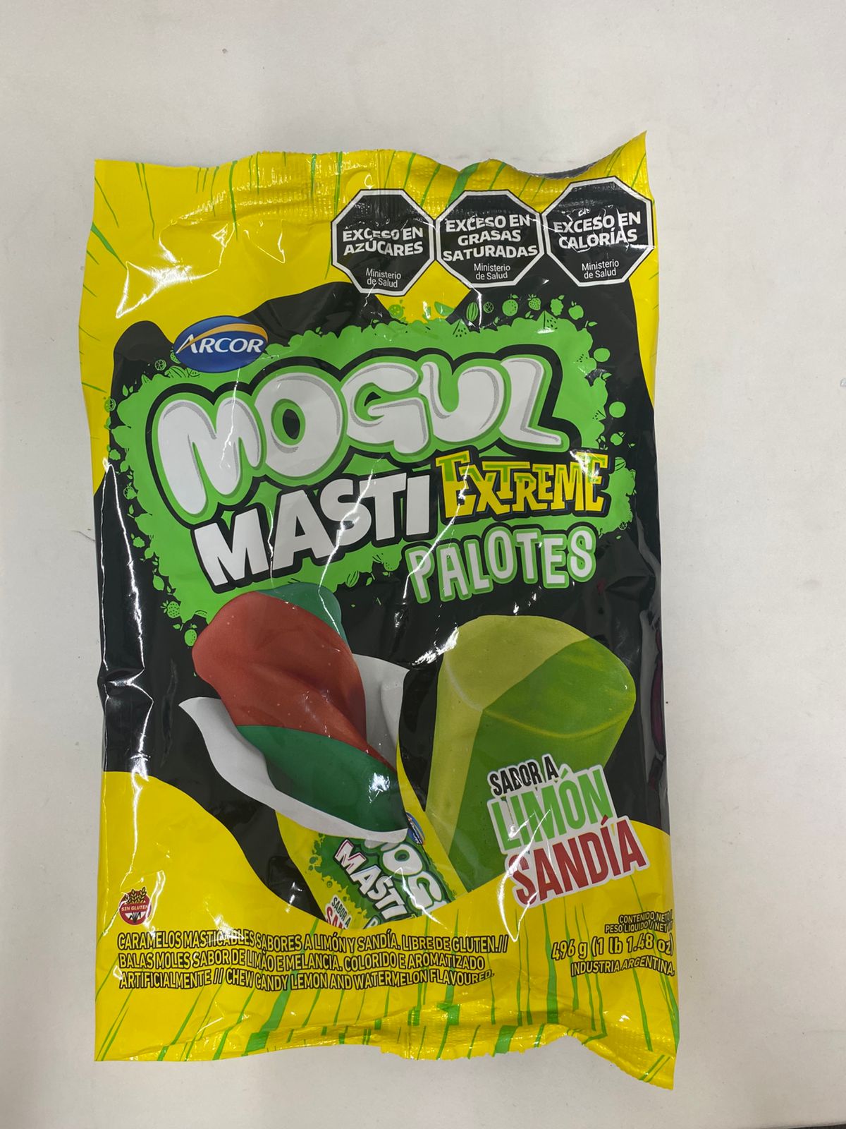 Bolsa De Caramelos Palotes Ácidos X 496 grs