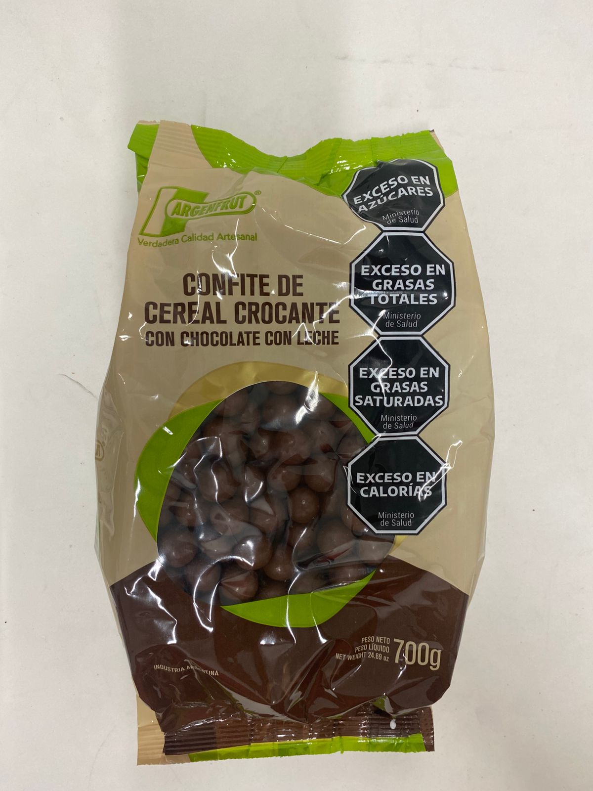 Bolsa De Cereal Con Chocolate X 700 grs