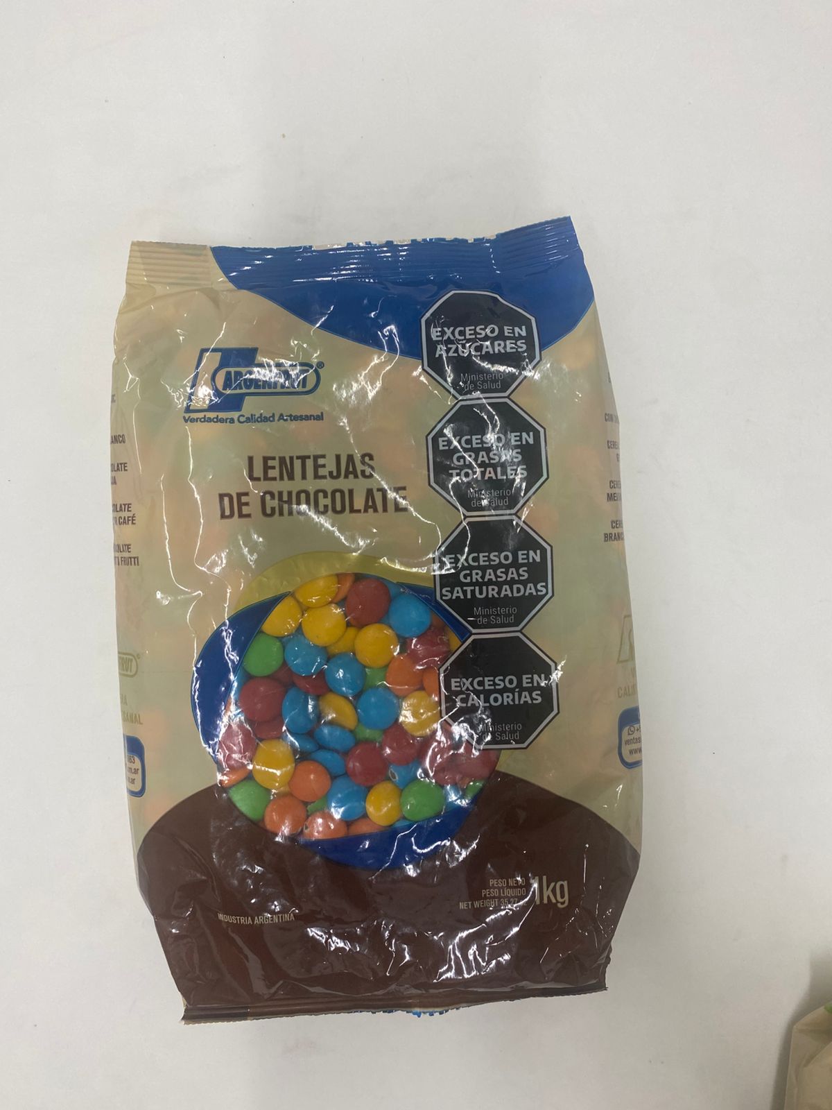 Bolsa De Lentejas Con Chocolate X 1 kg