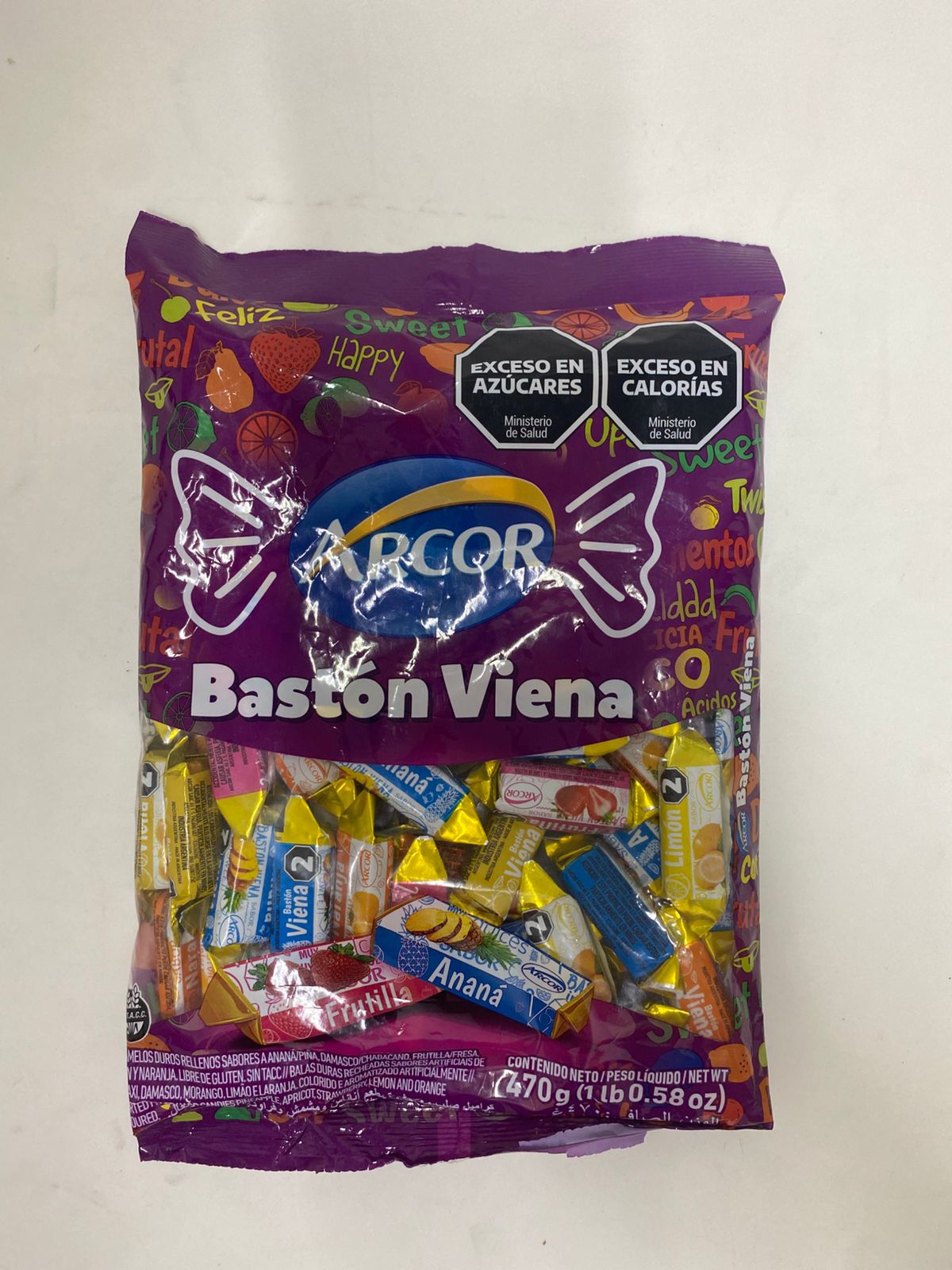 Bolsa De Bastón Viena X 470 grs