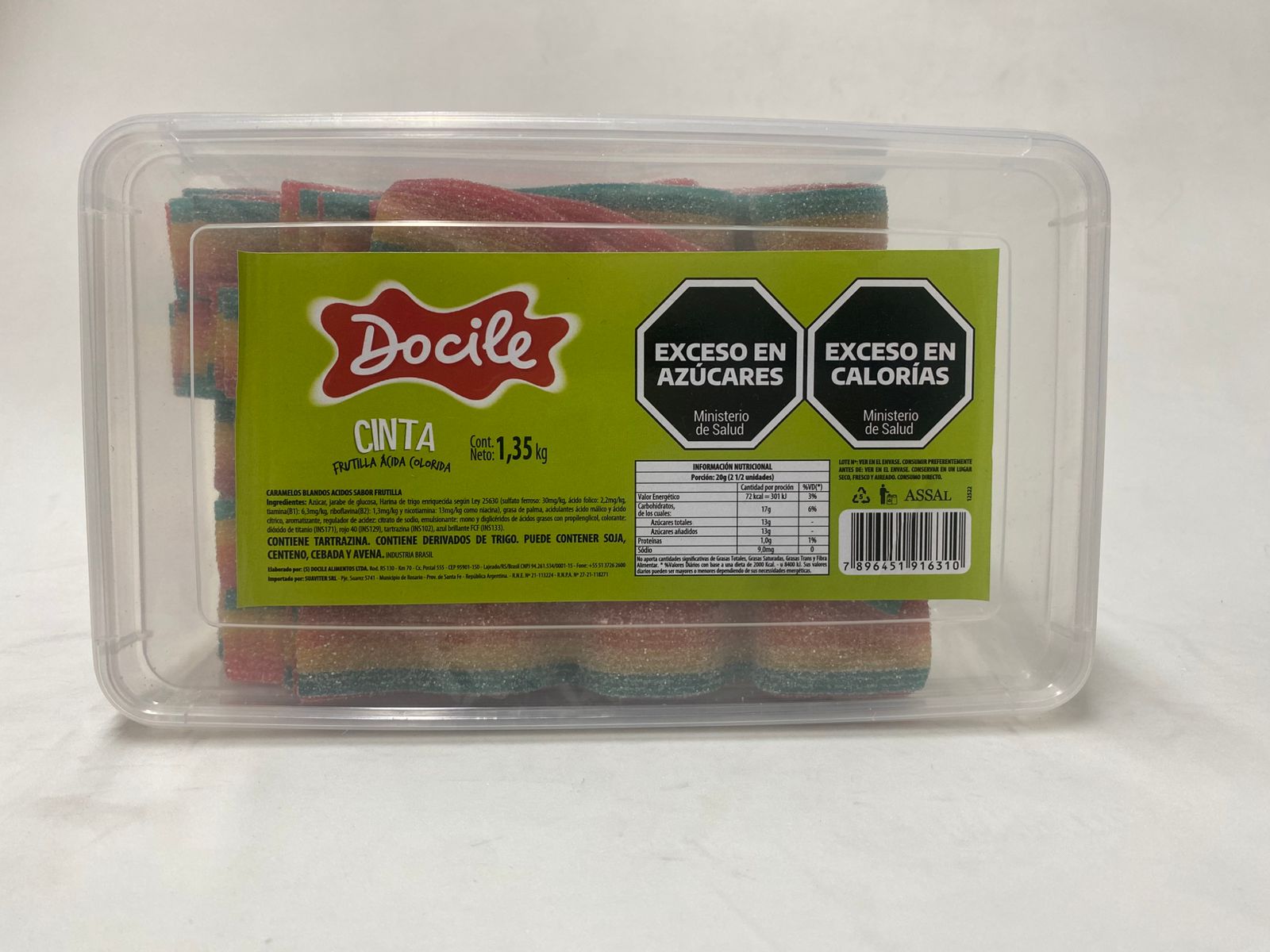 Tupper Gomitas DOCILE