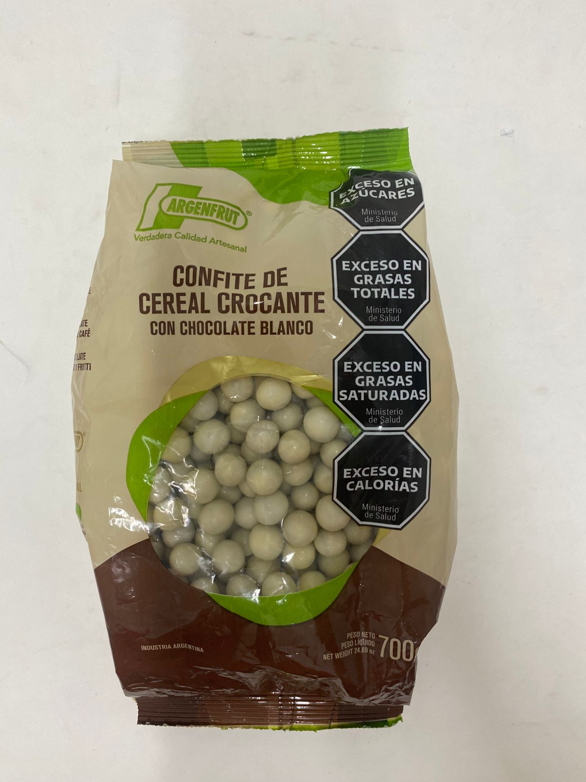 Bolsa De Cereal Con Chocolate X 700 grs