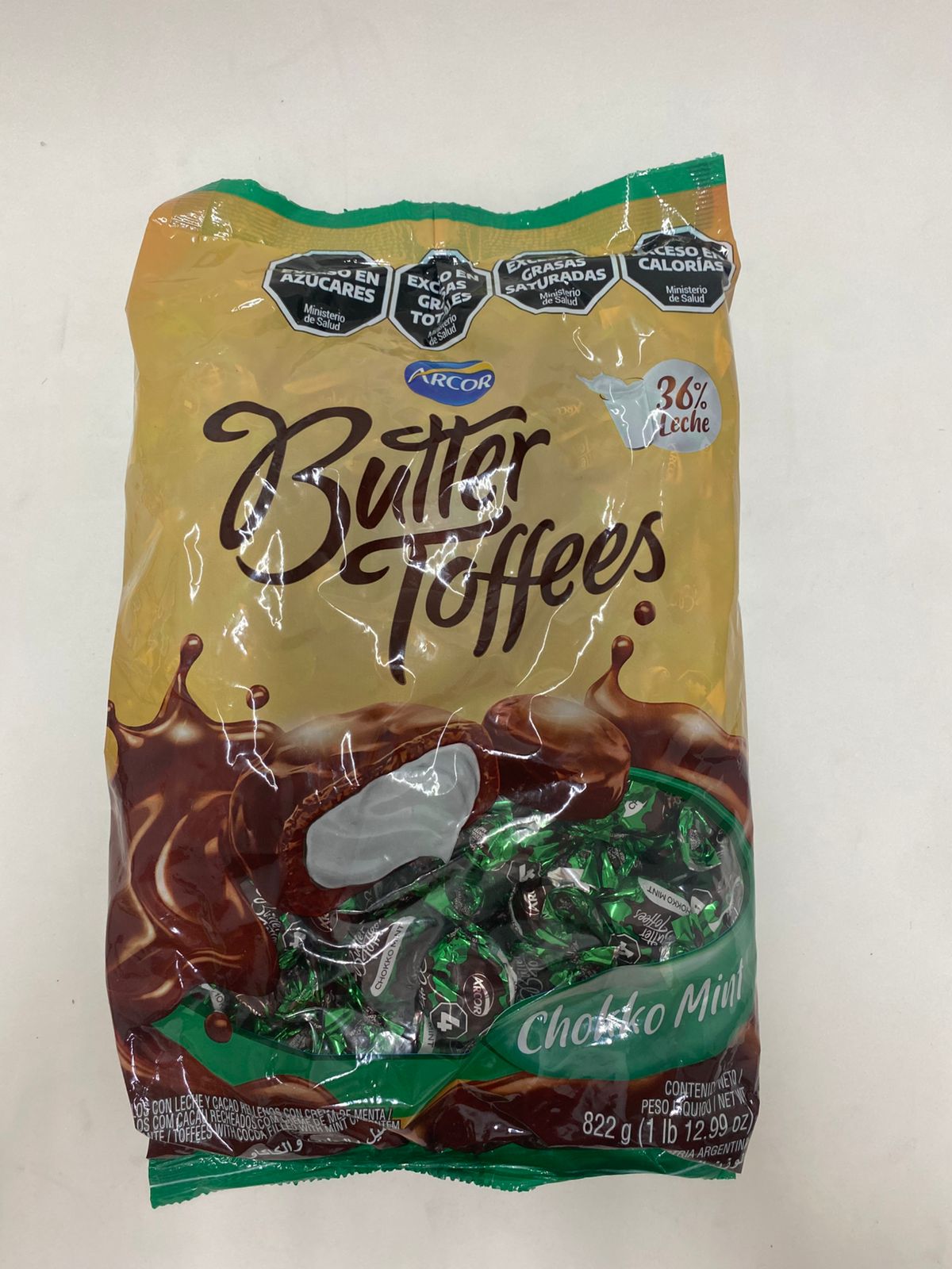 Bolsa De BUTTER TOFFEES X 822 grs