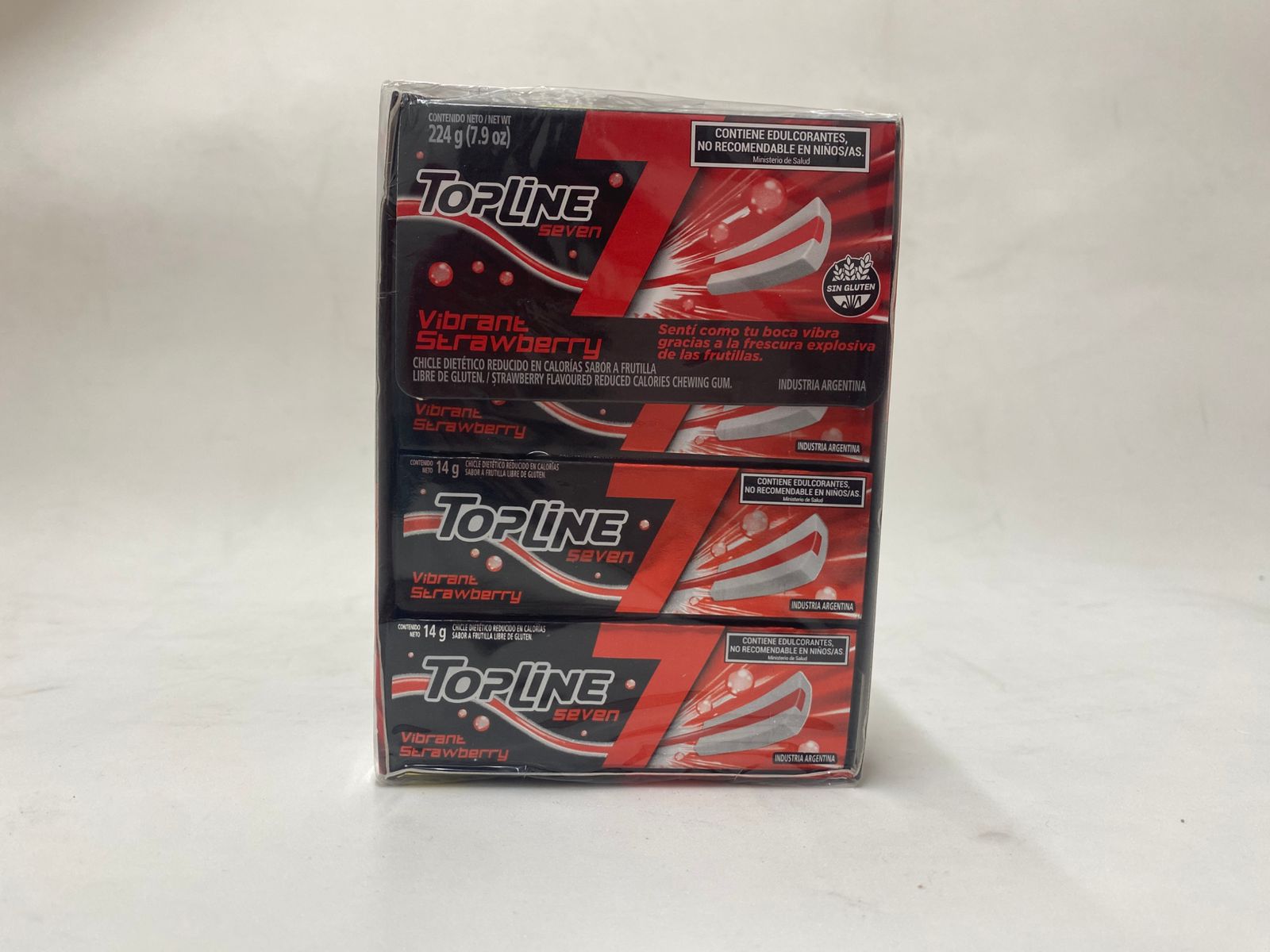 Caja De Chicle TOP LINE SEVEN