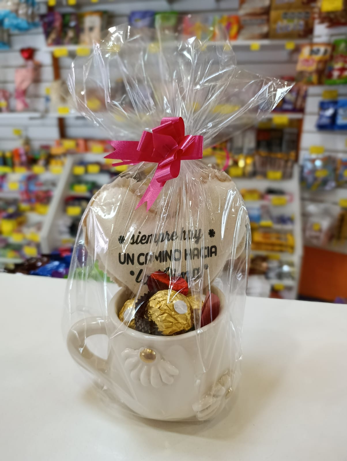 Taza cachita margarita con corazón