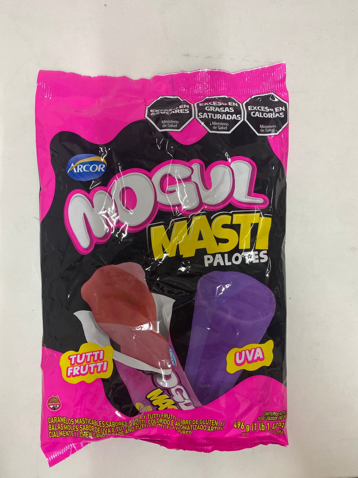 Bolsa De Caramelos Palotes Ácidos X 496 grs