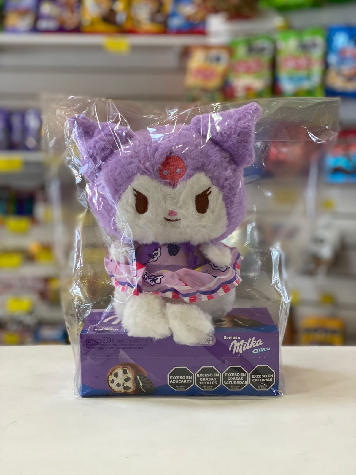 Peluche + caja de Bombón Oreo