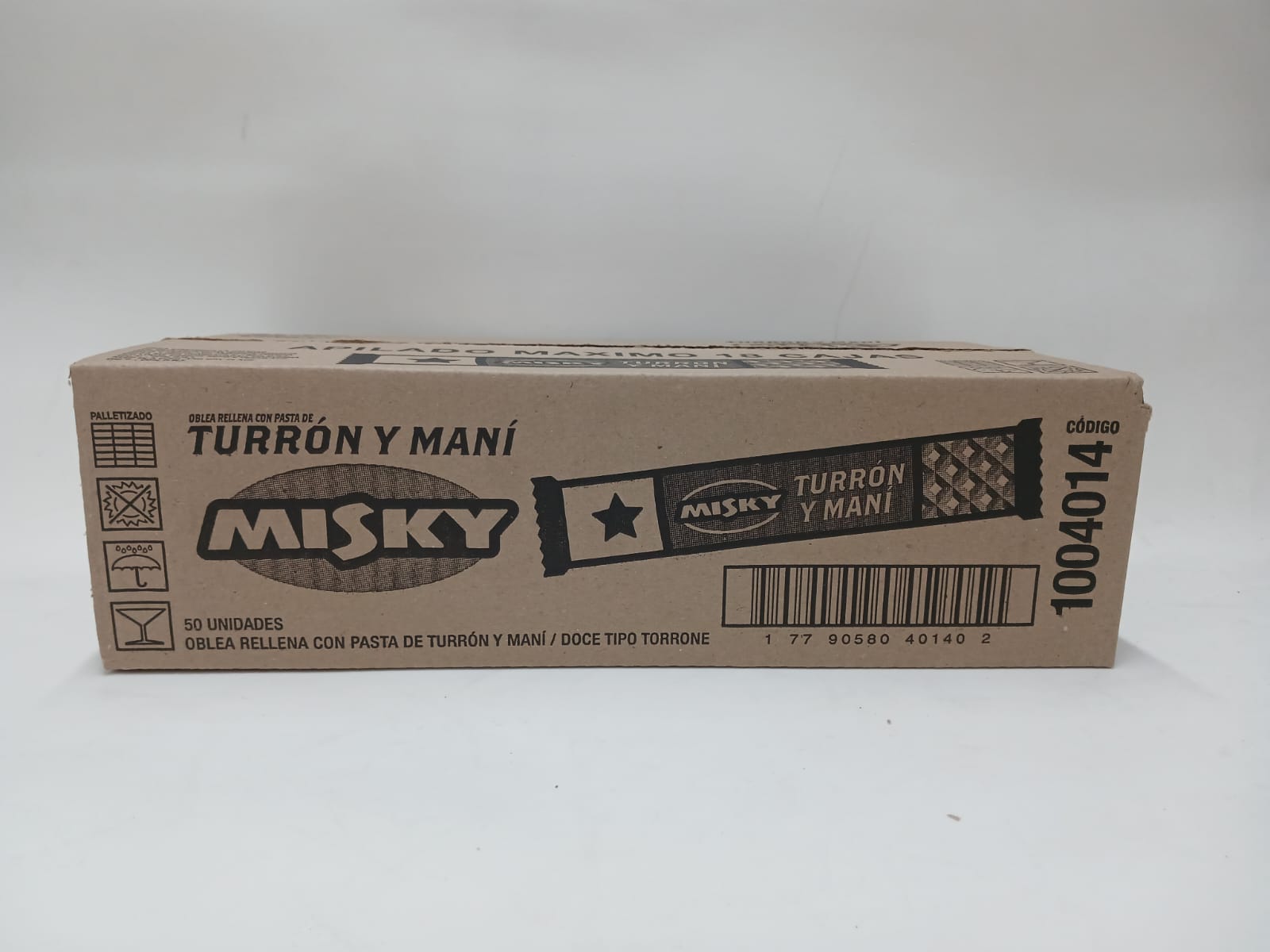 Caja Turrón Misky