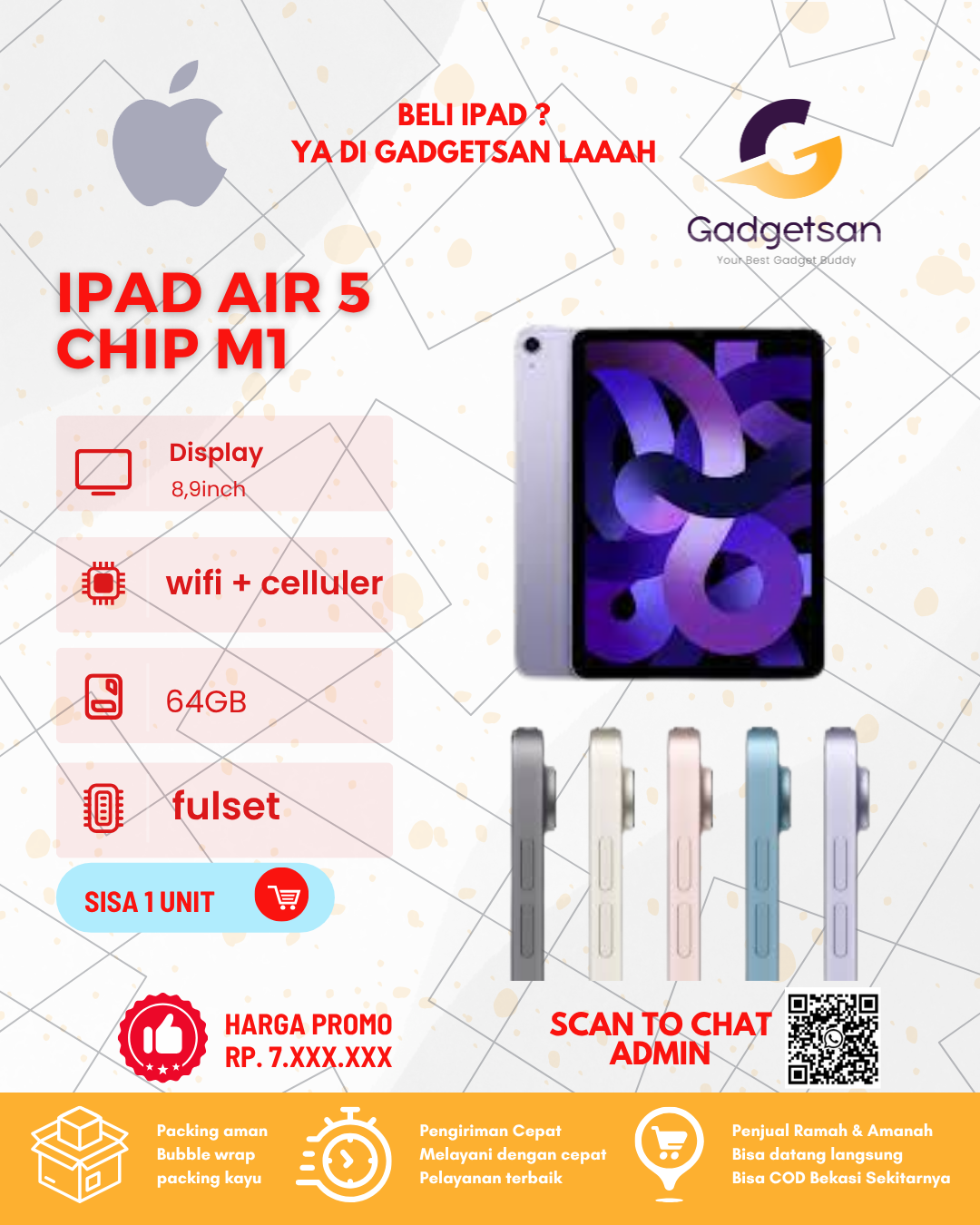 iPad Air 5 Chip M1
