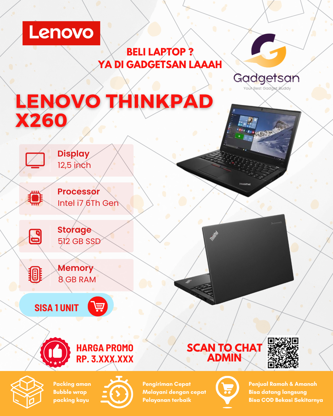 Lenovo Thinkpad X260