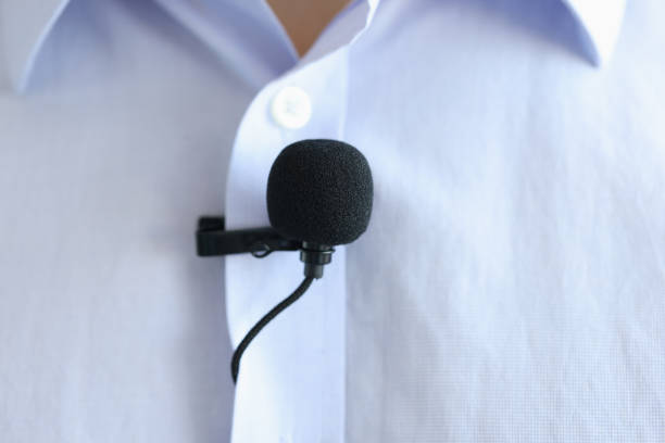 3.5 MM Clip Collar Microphone or Mic for Voice Recording
