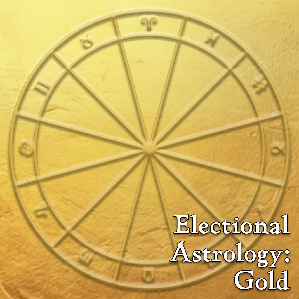 Electional Astrology - Gold