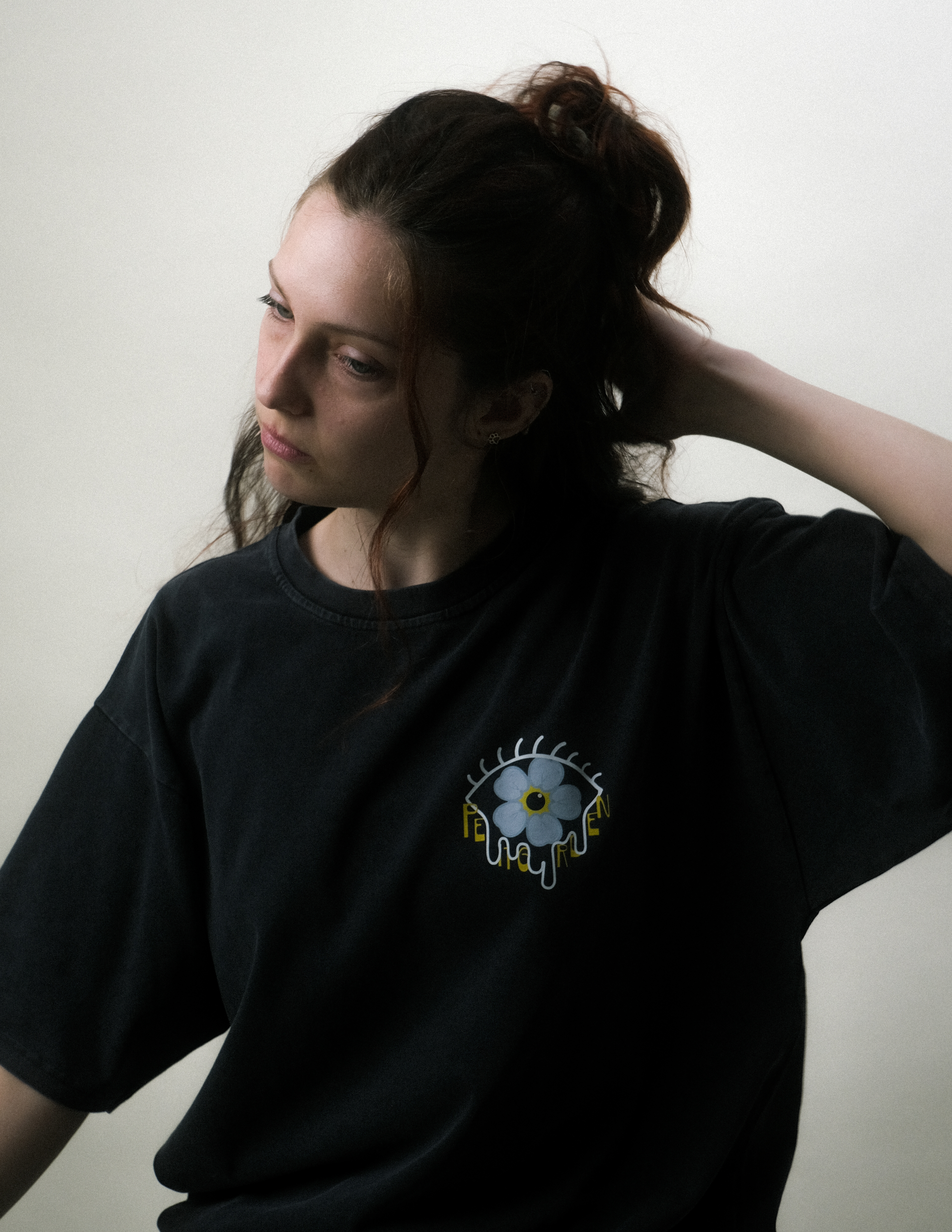 T-shirt Noir Vintage