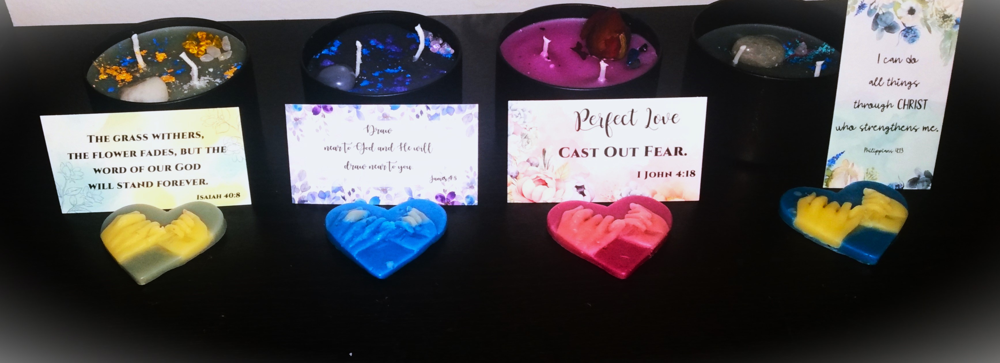 Heaven's Provision Candle Gift Set- 5 pc set