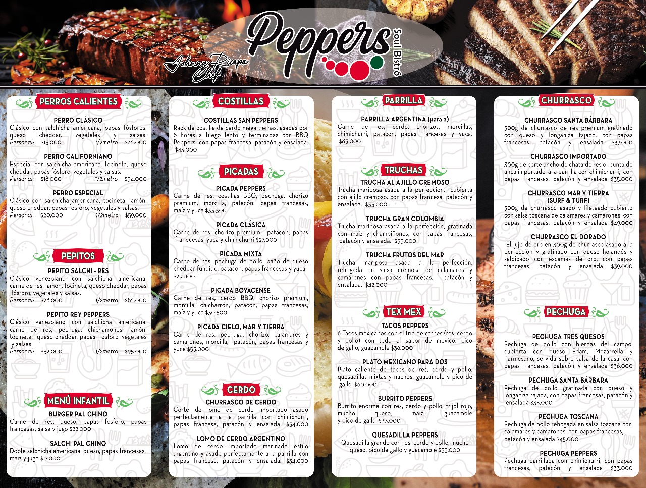 PEPPERS (Participante Oficial Sabores al Paso)