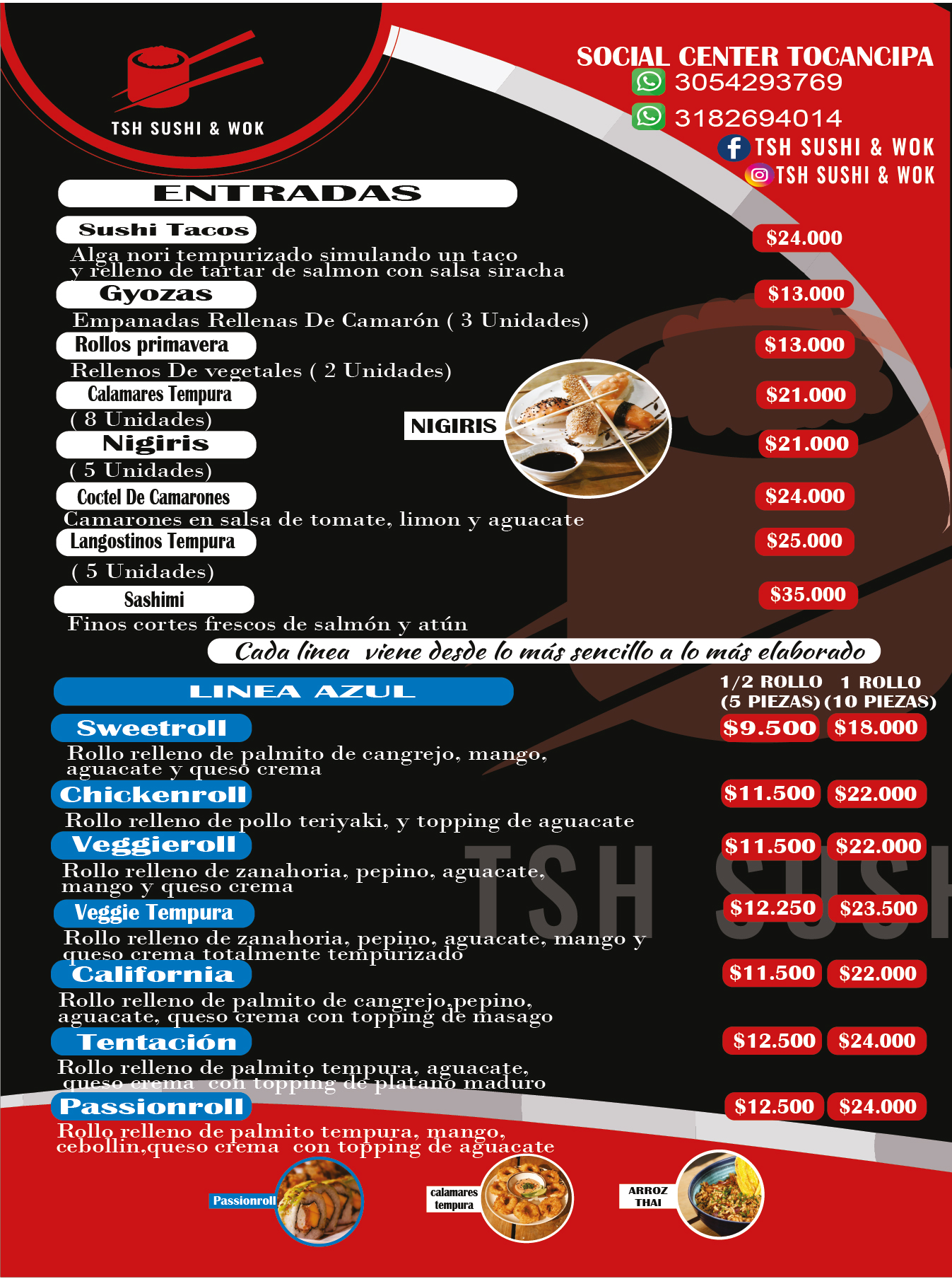 TU SUSHI HOME (TSH) (Participante Oficial Sabores al Paso)