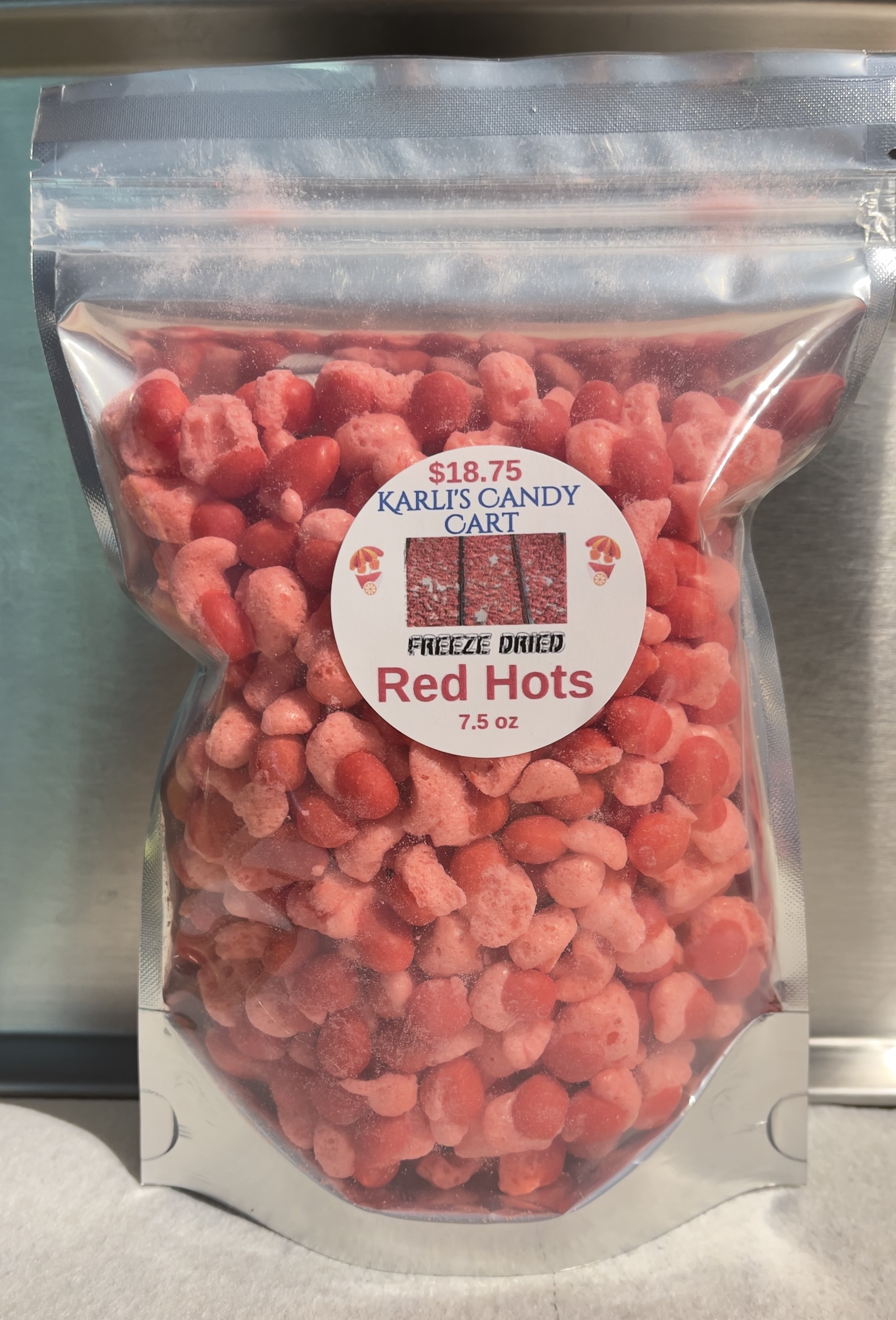 Freeze-Dried Red Hots