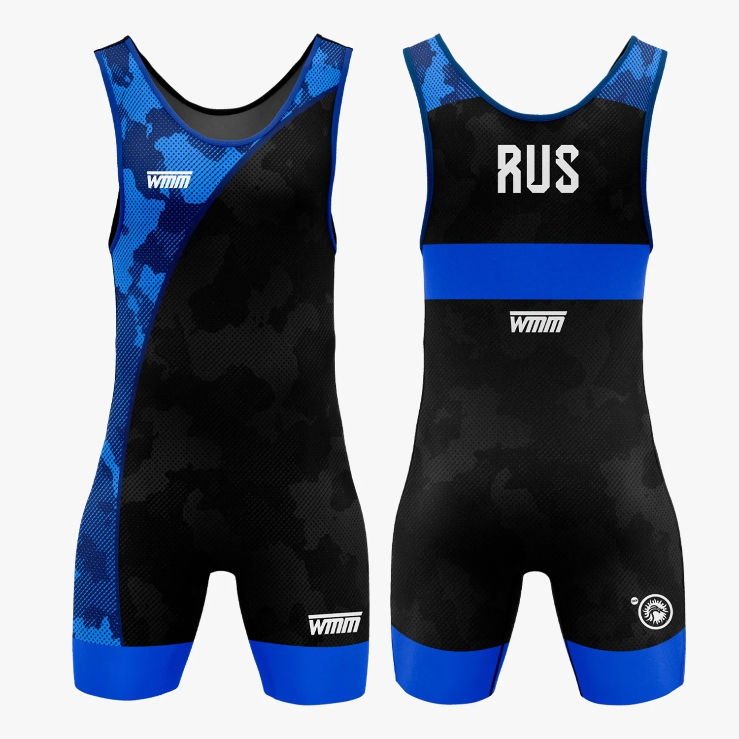 Maillot de lutte noir 2025