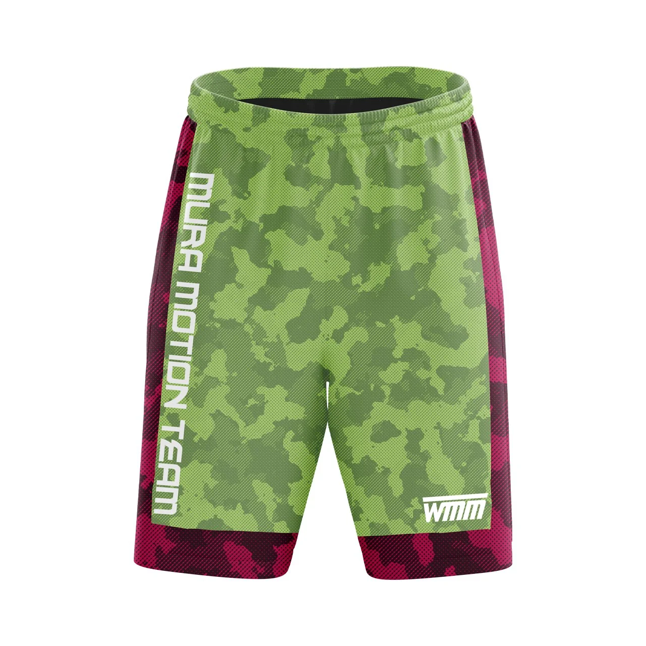 Short de sport camouflage