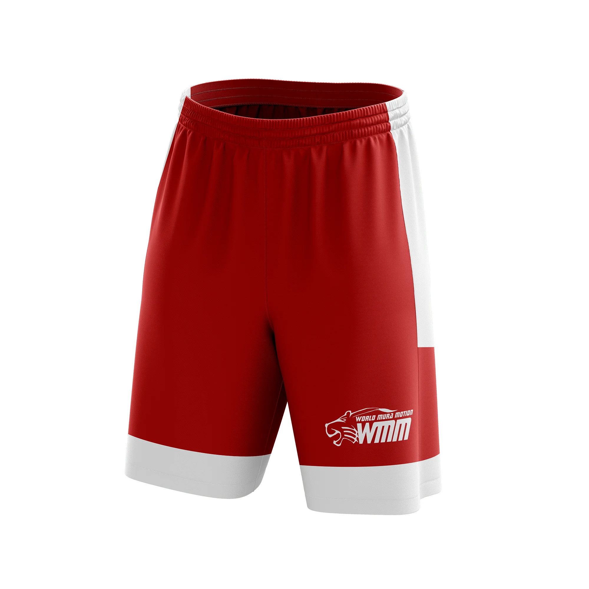 Short de sport rouge