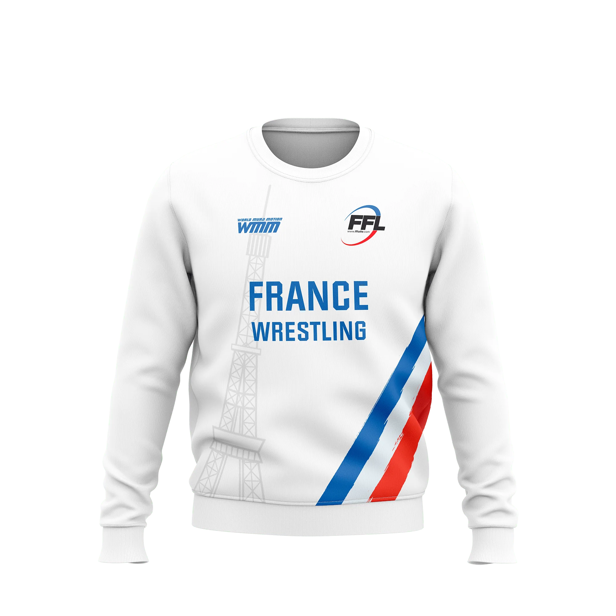 Sweat à capuche de l'équipe de lutte française
