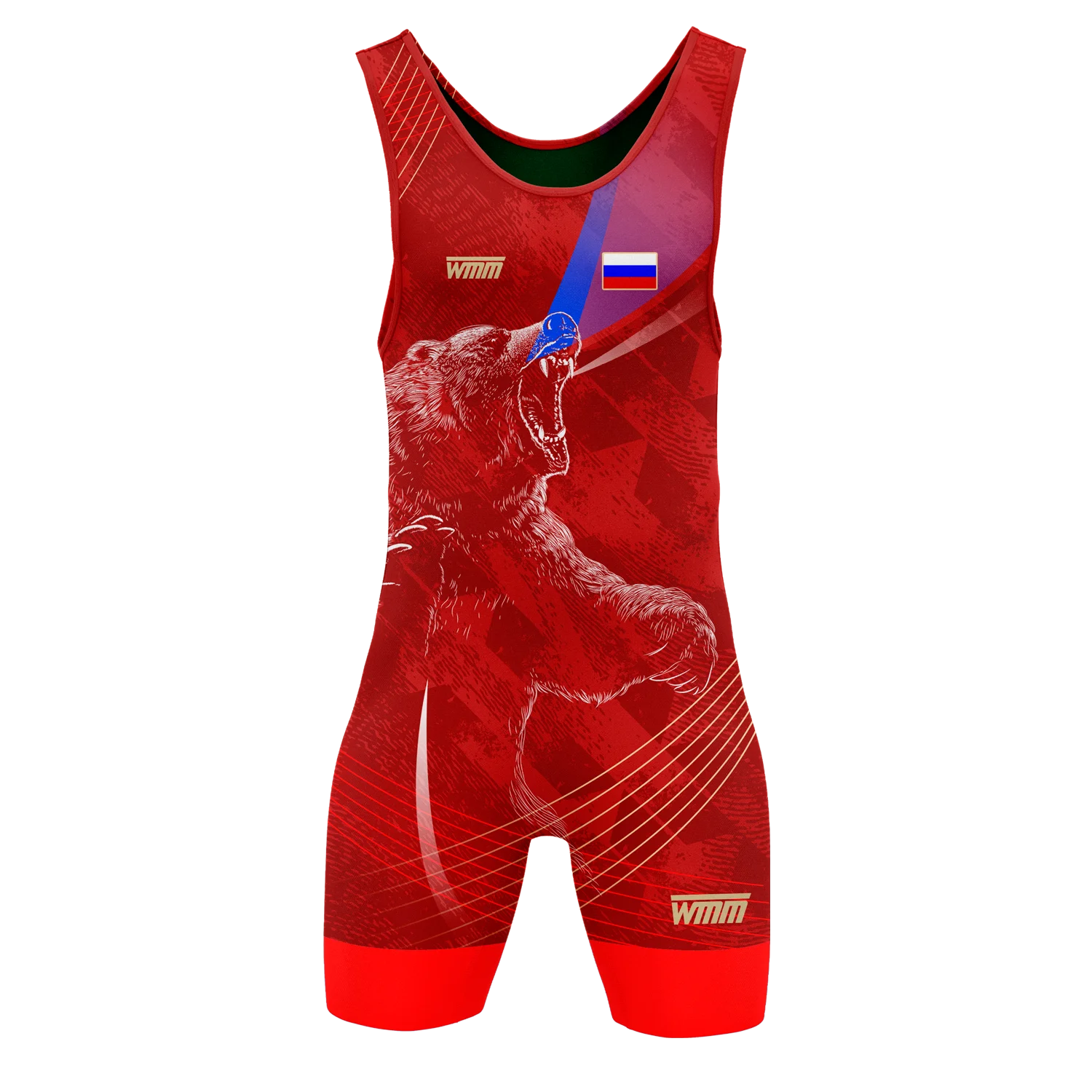 Maillot de lutte ours 