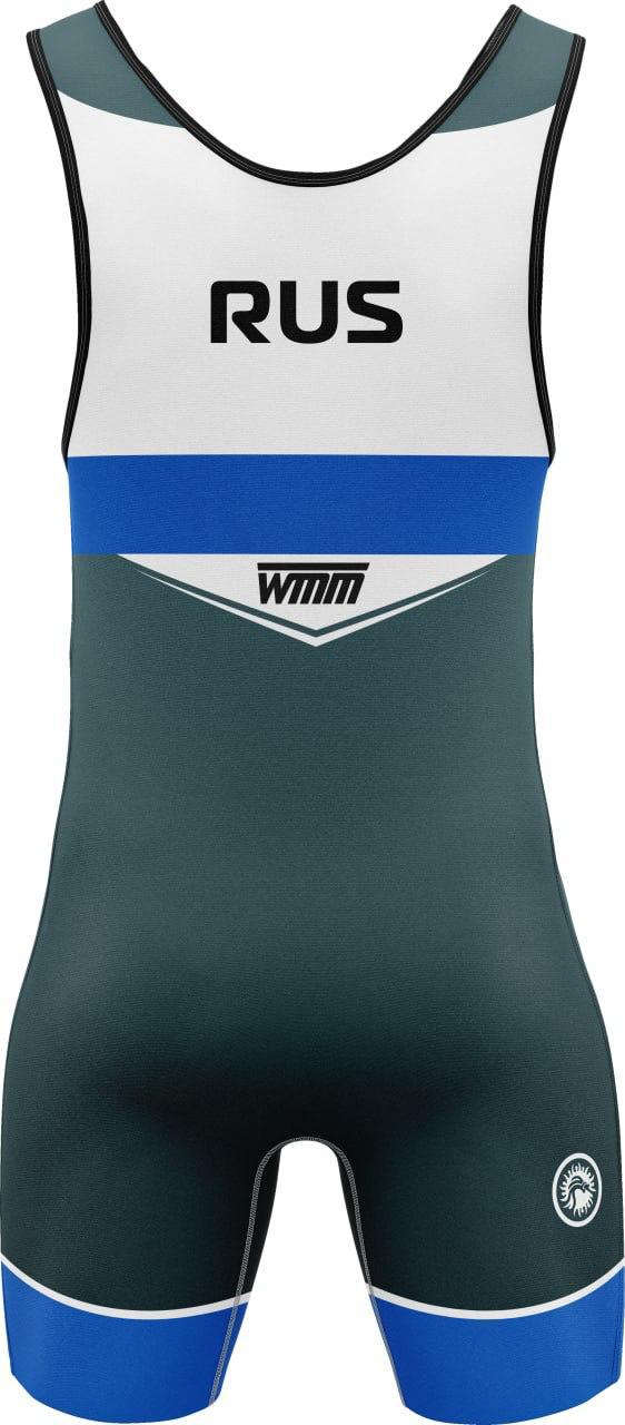 Maillot de lutte gris 