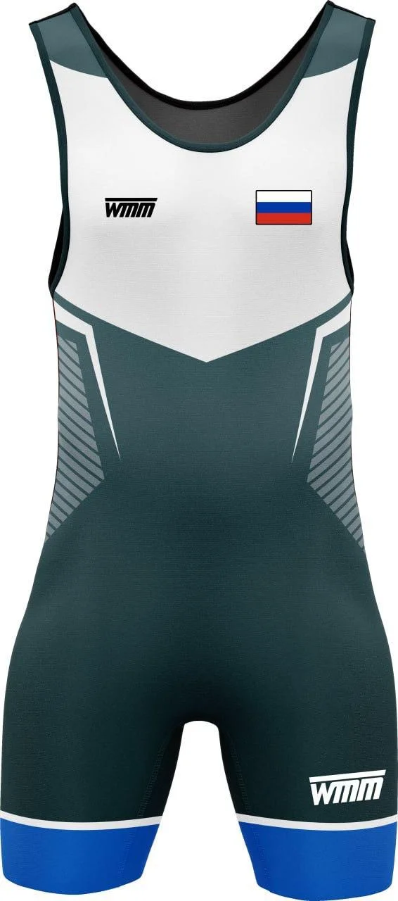 Maillot de lutte gris 