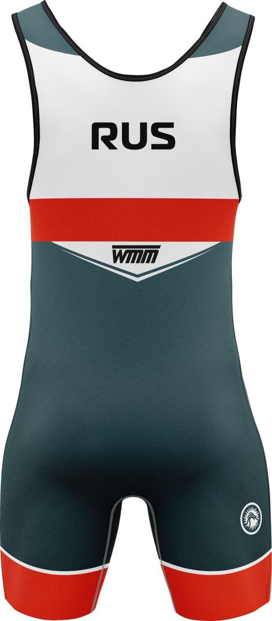 Maillot de lutte gris 