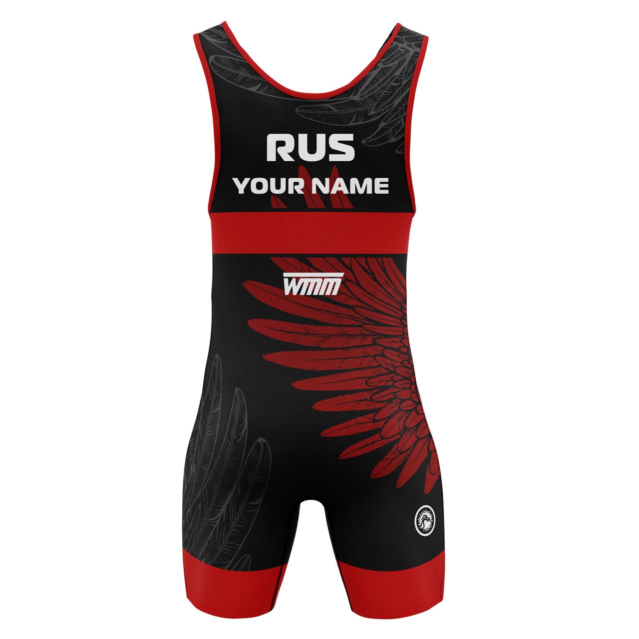 Maillot de lutte aigle royal 