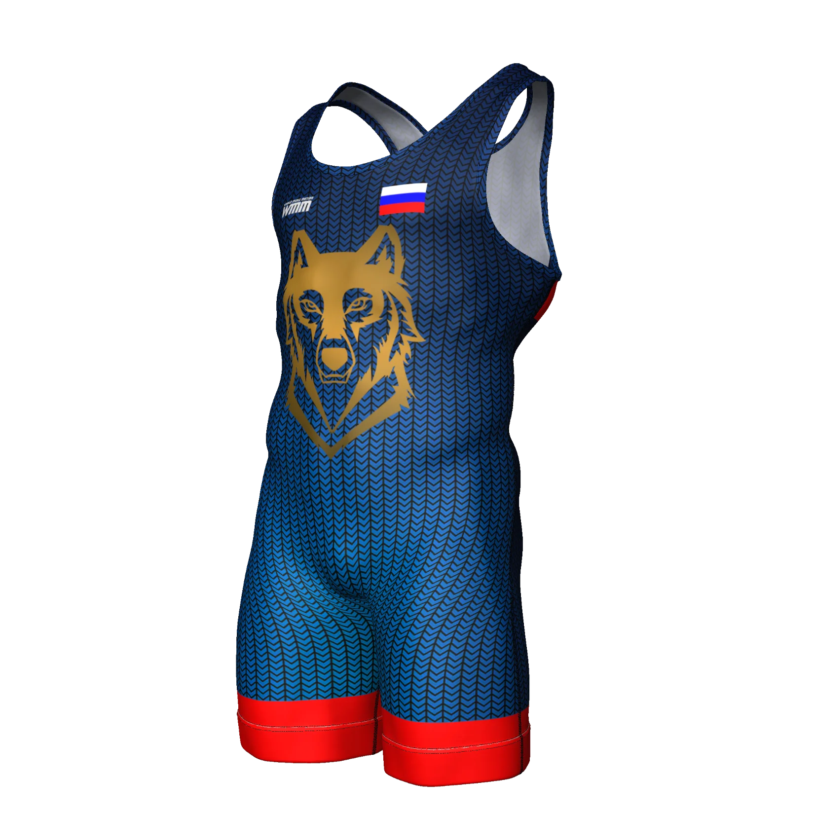 Maillot de lutte loup 