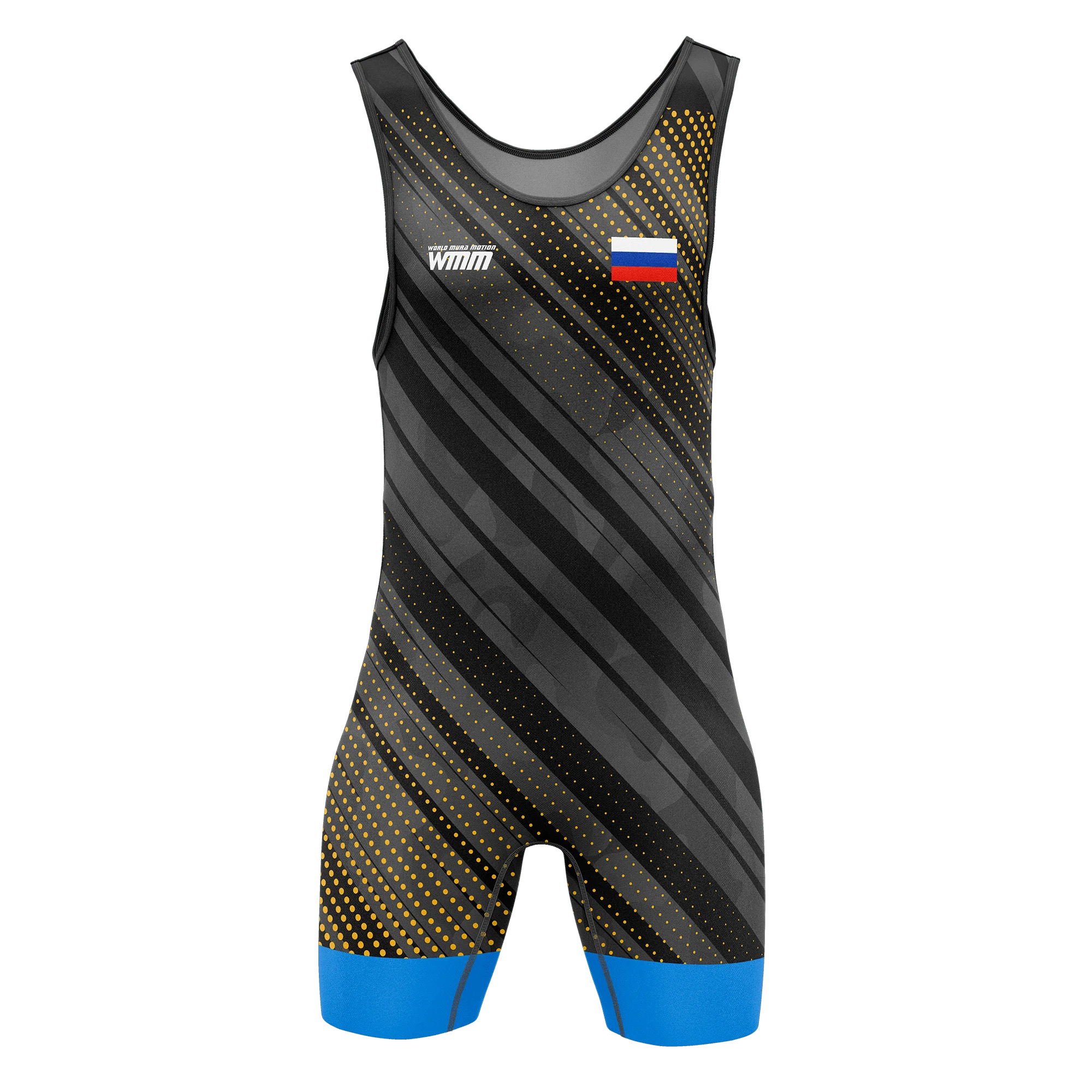 Maillot de lutte rayé 