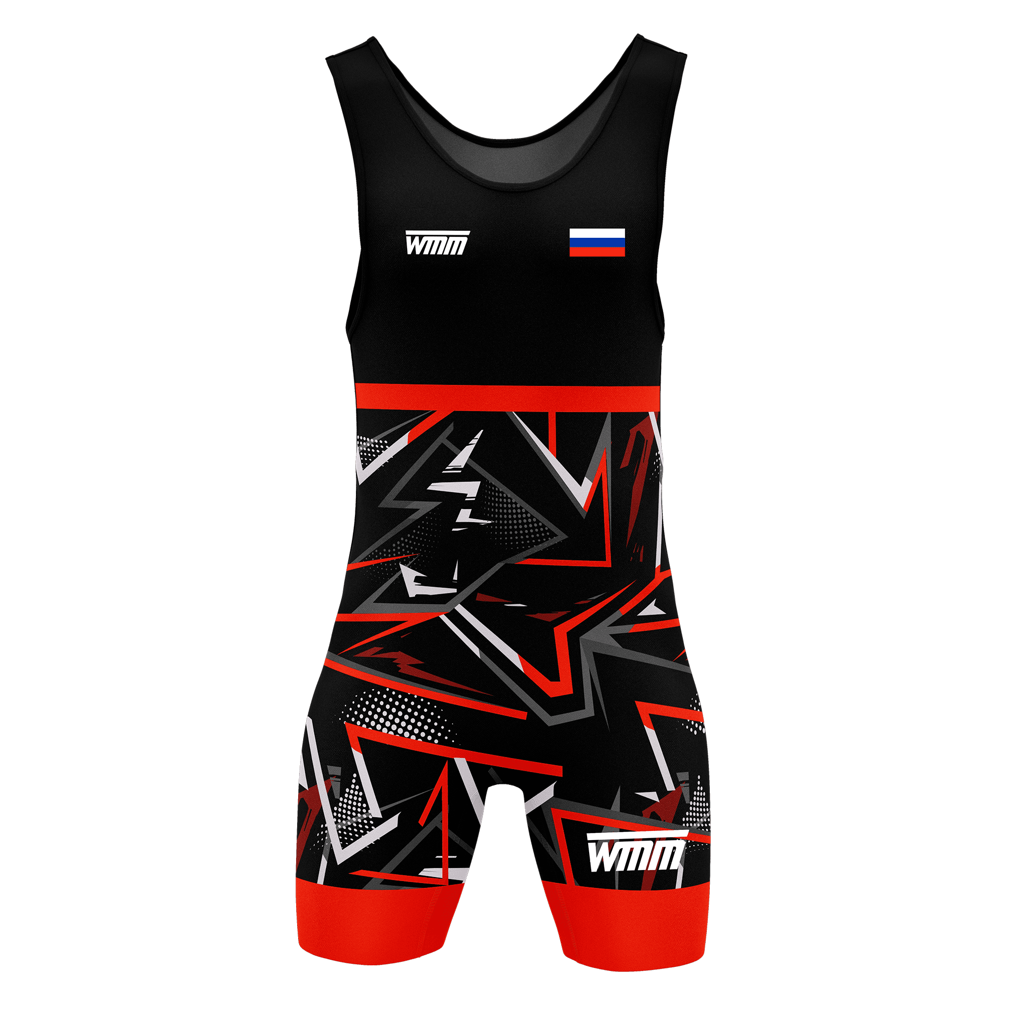 Maillot de lutte style dynamique 