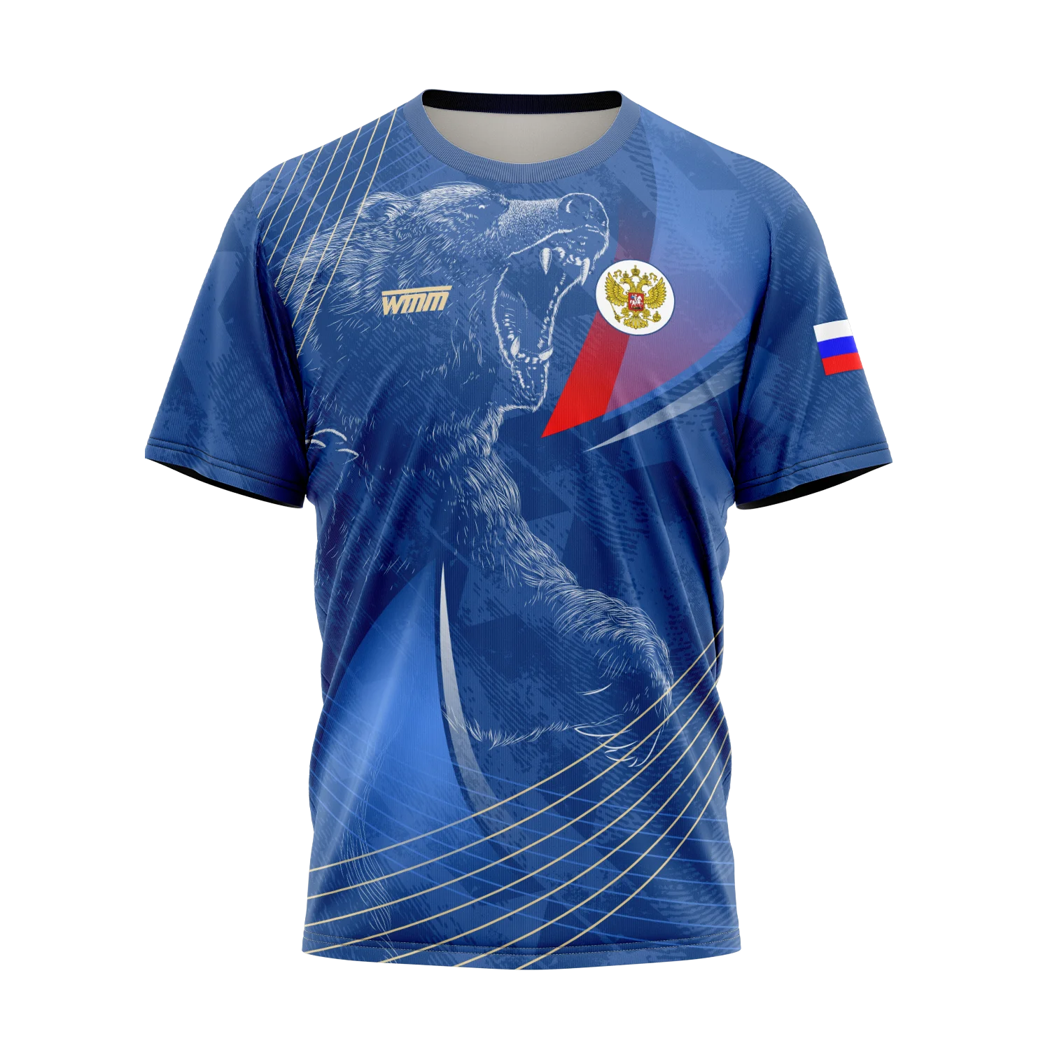 T-shirt de sport imprimé ours