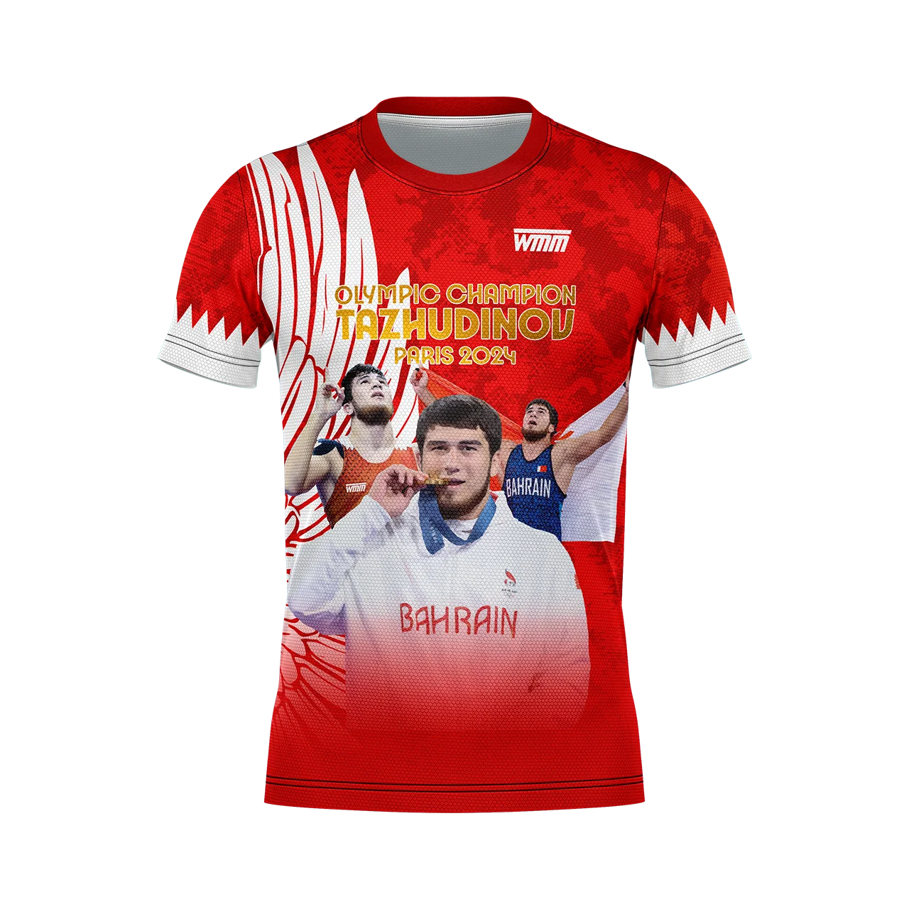 T shirt, TAZHUDINOV Champion olympique de Paris 2024