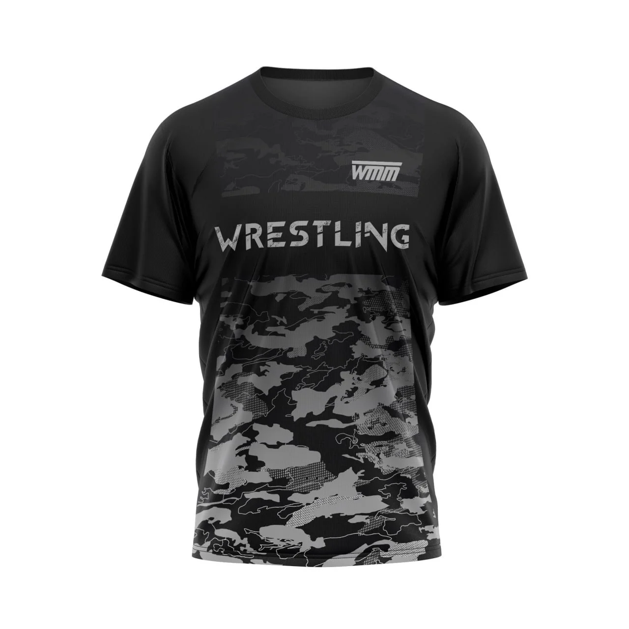 T-shirt de lutte noir