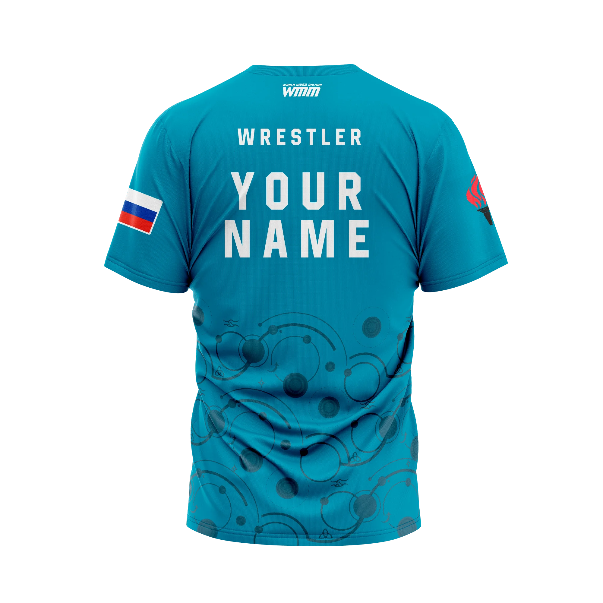 T-shirt de lutte WWC