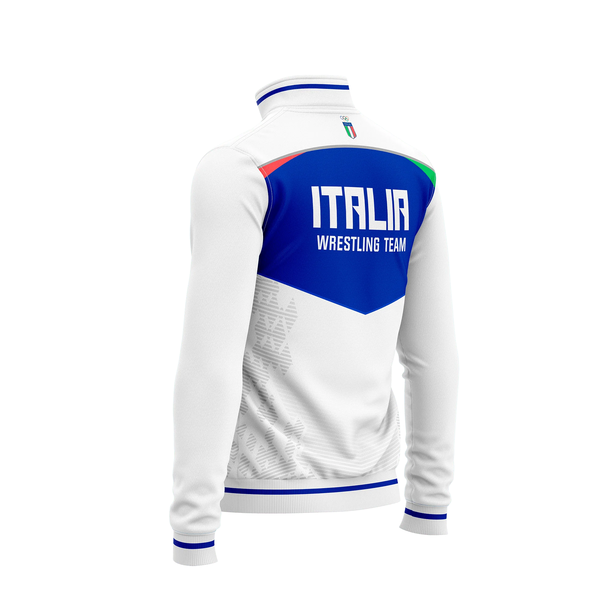 Sweat-shirt zippé de l'équipe de lutte d'Italie