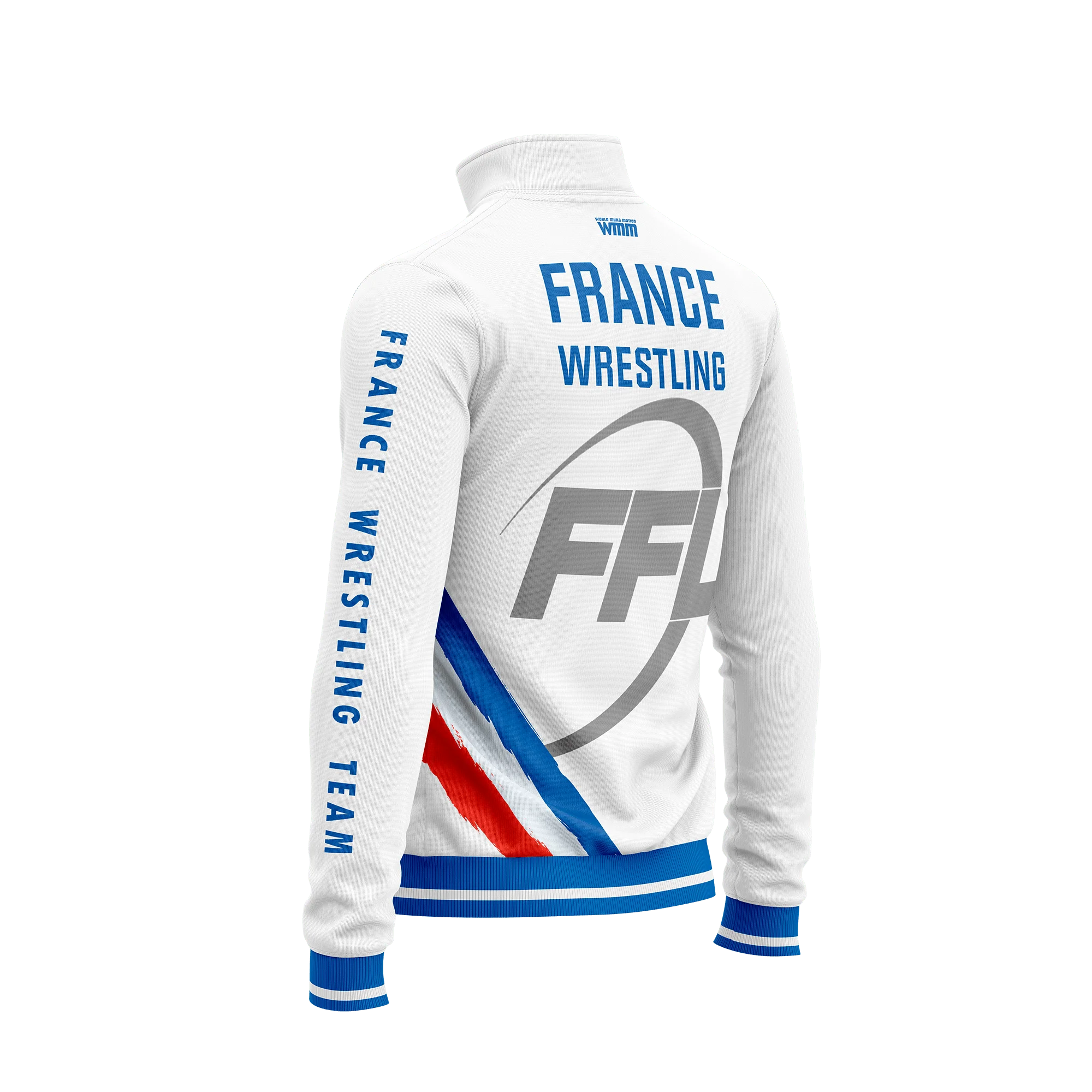 Sweat-shirt zippé de l’équipe de lutte de France