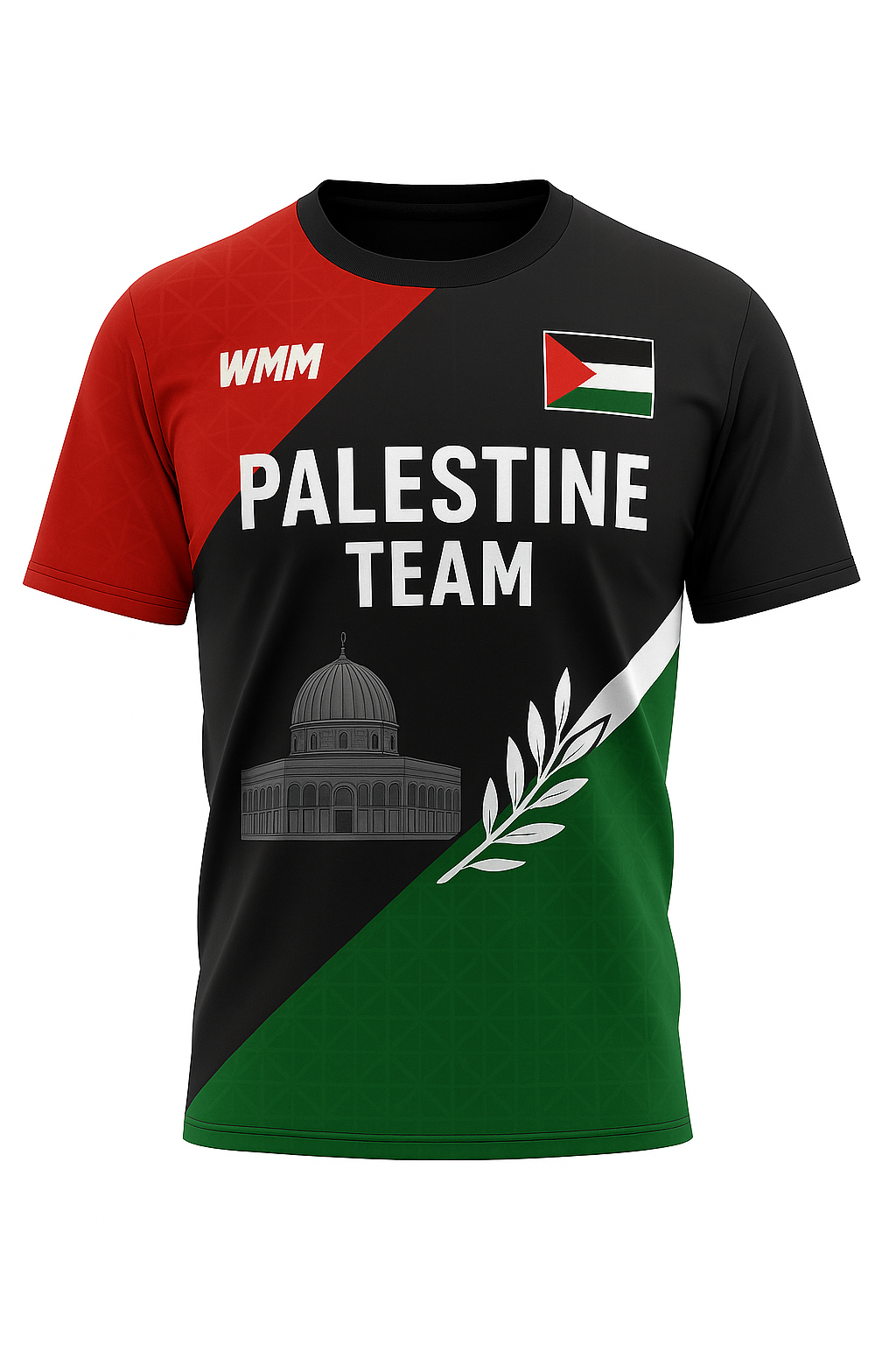 T-shirt de sport team Palestine