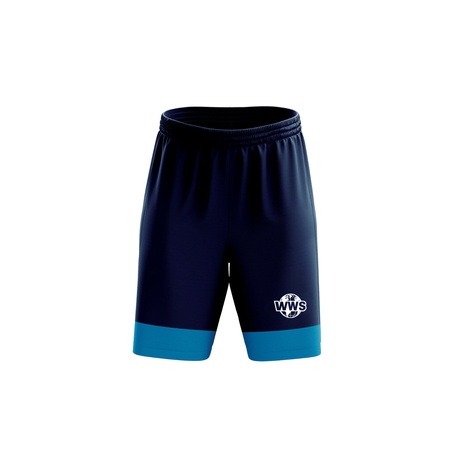 Shorts de sport bleu