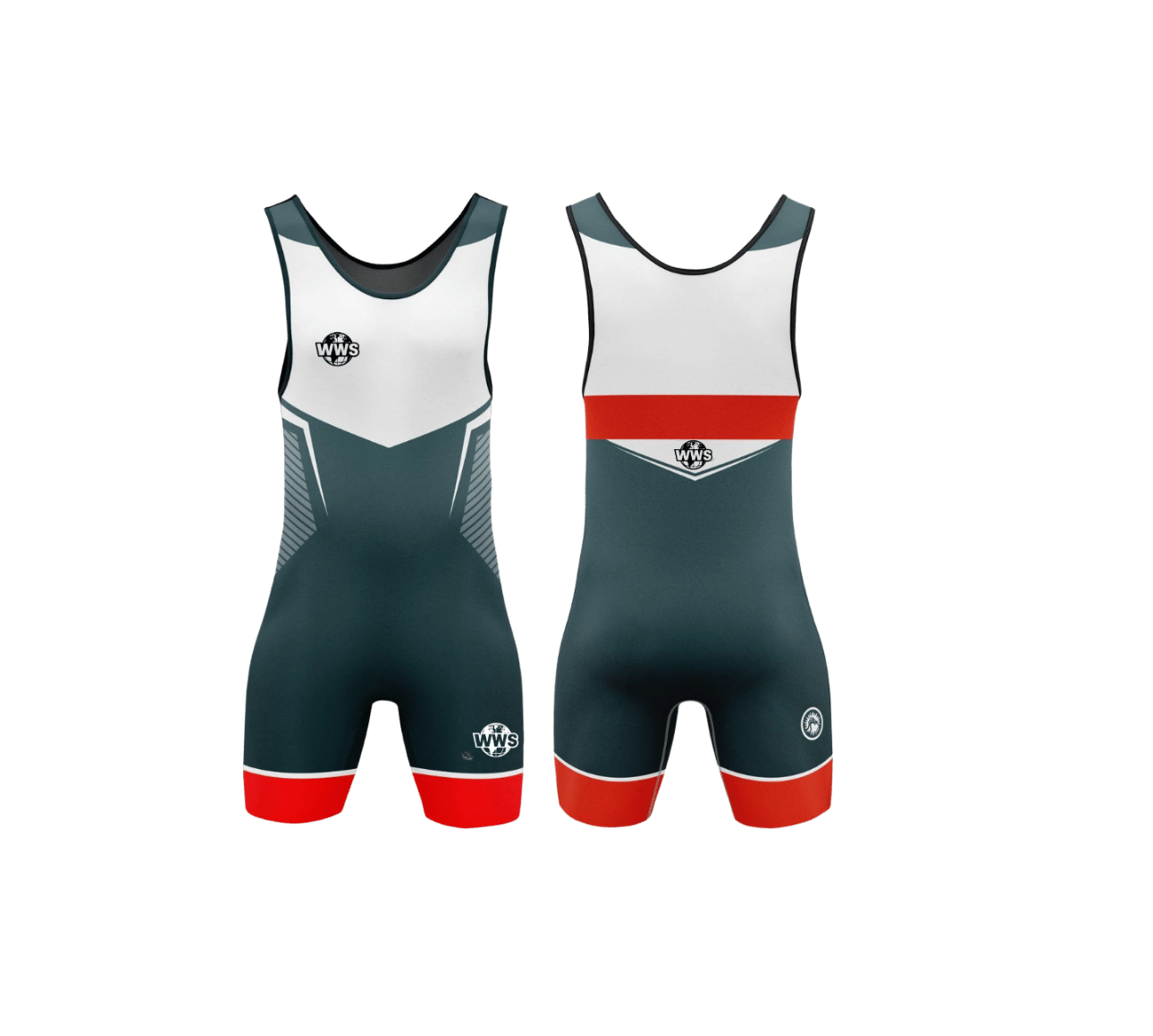 Maillot de lutte gris