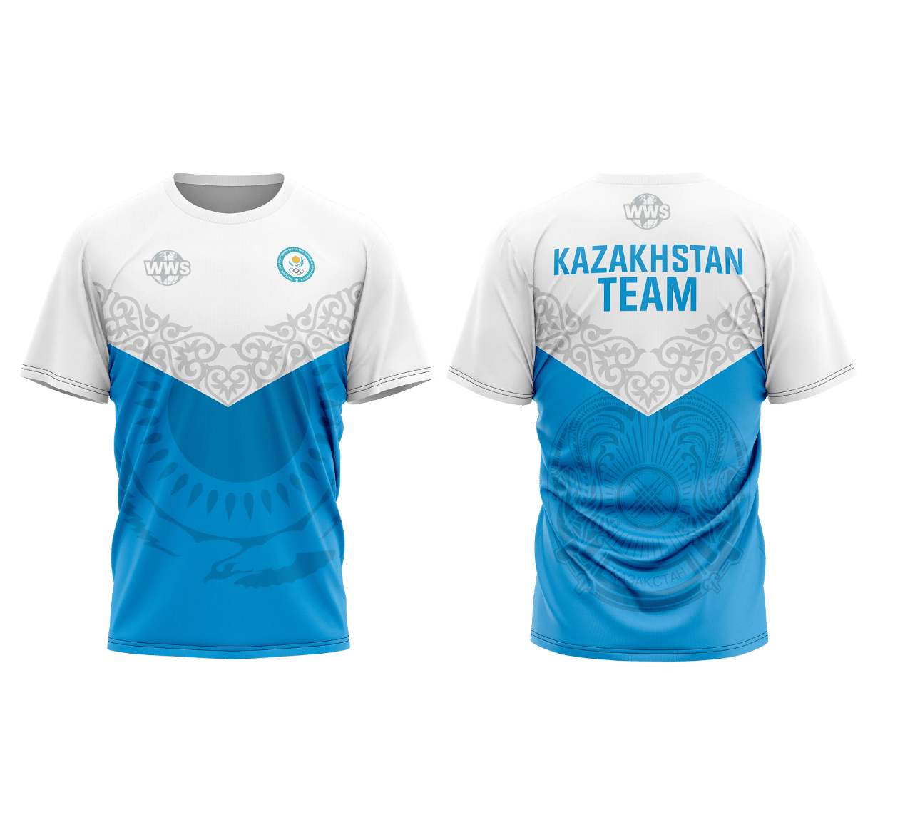 T shirt de l'équipe Kazakhstan