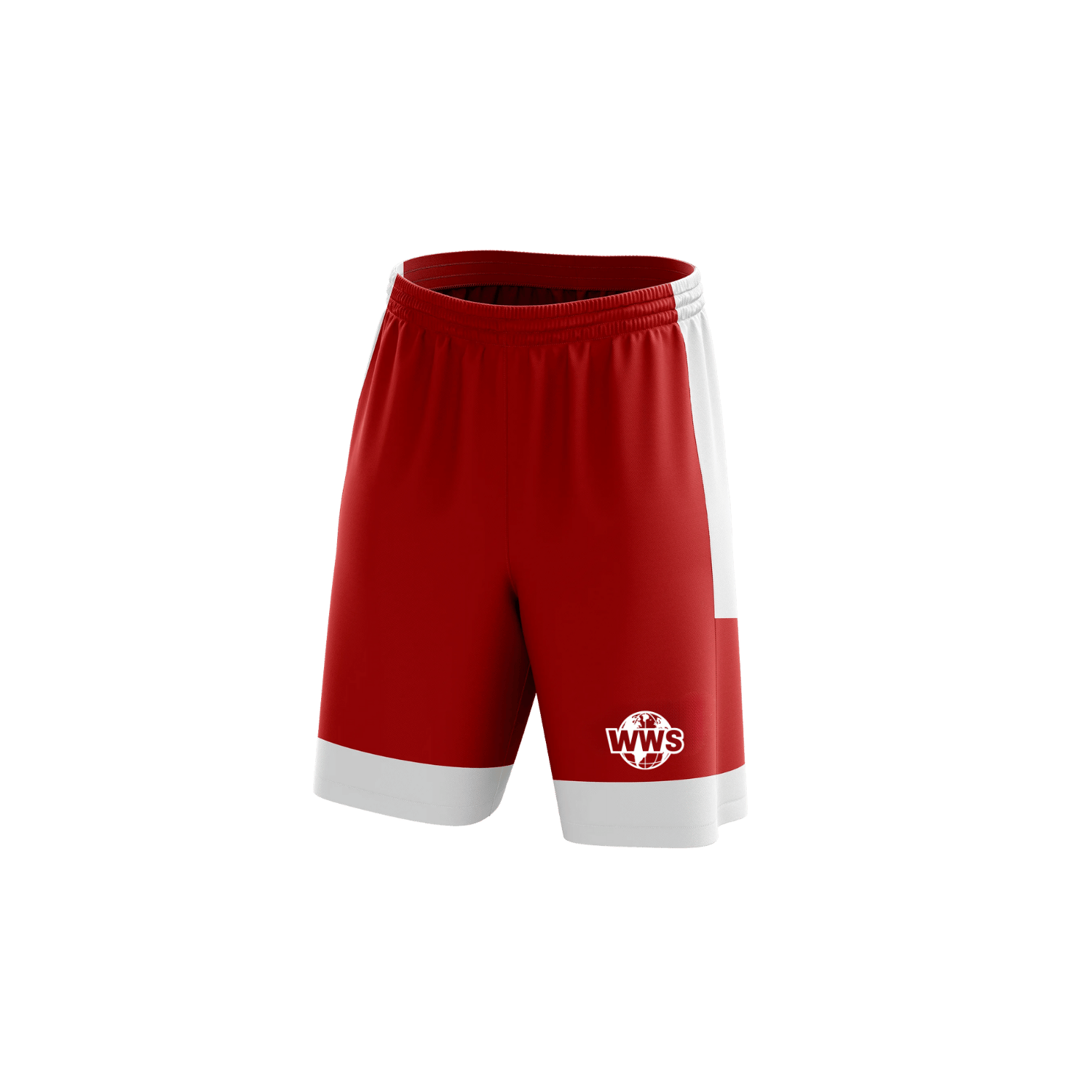 Short de sport rouge