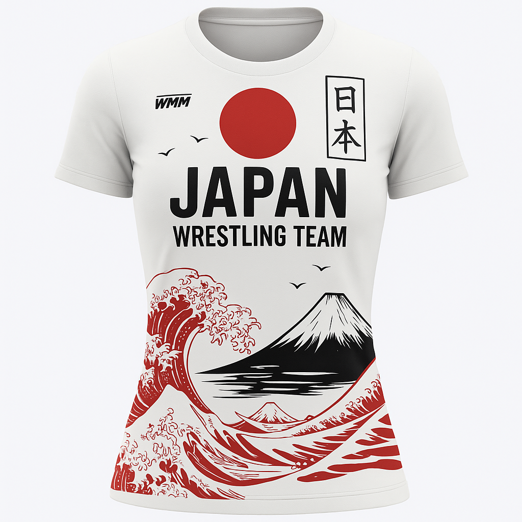 T-shirt équipe de lutte du Japon