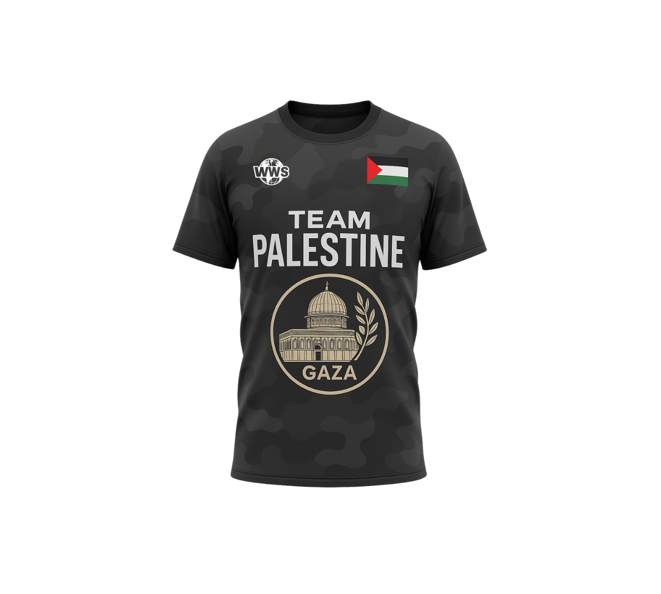 T-shirt de sport team Palestine