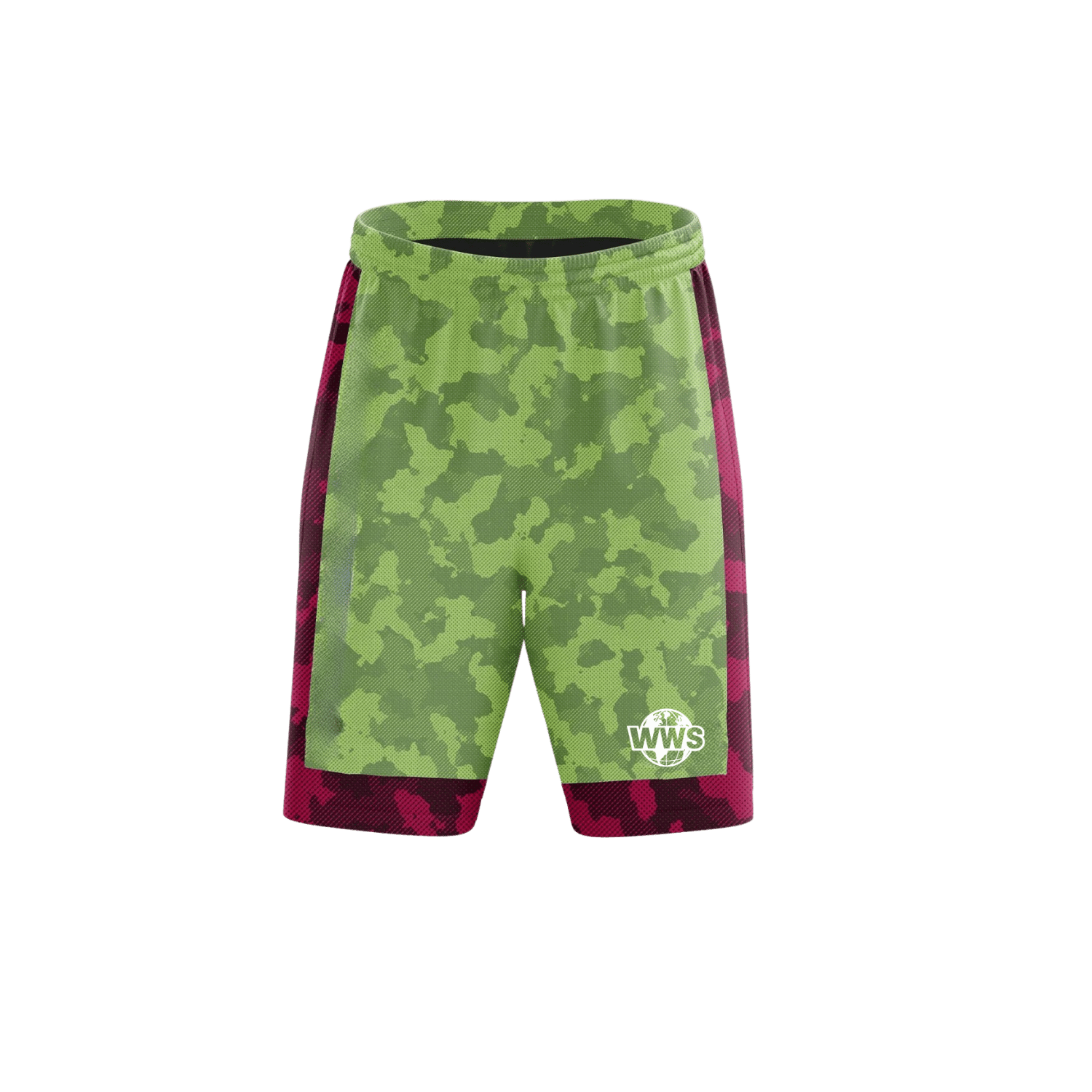 Short de sport camouflage