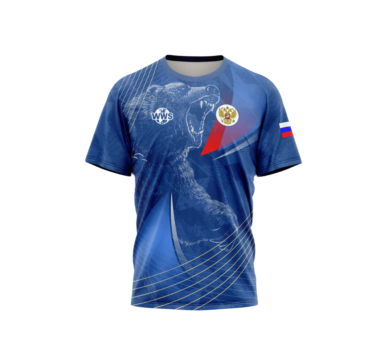 T-shirt de sport imprimé ours